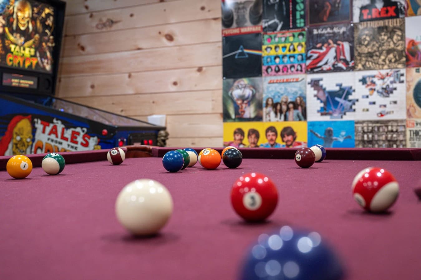 Stocked for both lively competition and relaxed downtime, the game room is a favorite gathering space for guests of all ages, whether you’re playing board games, watching a movie, or settling in for a long night of fun.