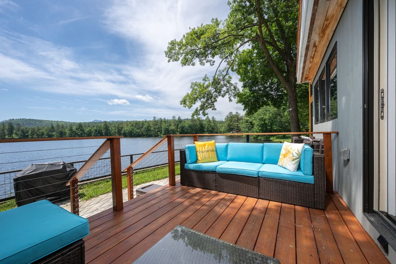 Launch straight into the fun with our kayaks, paddleboards, and canoe, then come back to grill dinner, soak in the hot tub, and settle into a slow evening on the deck.