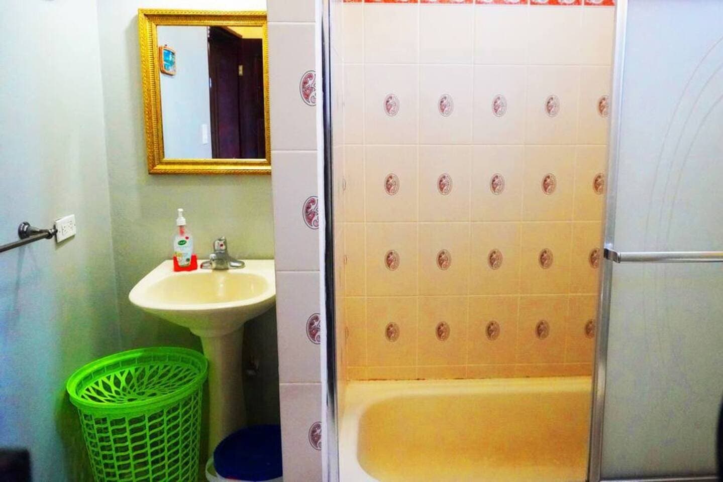 bathroom with bathtub/shower