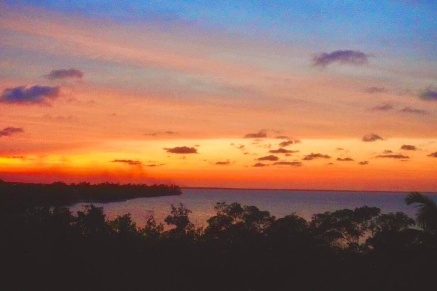 Enjoy the most amazing and mesmerizing sunrises and sunsets from See Belize Vacation Rentals!