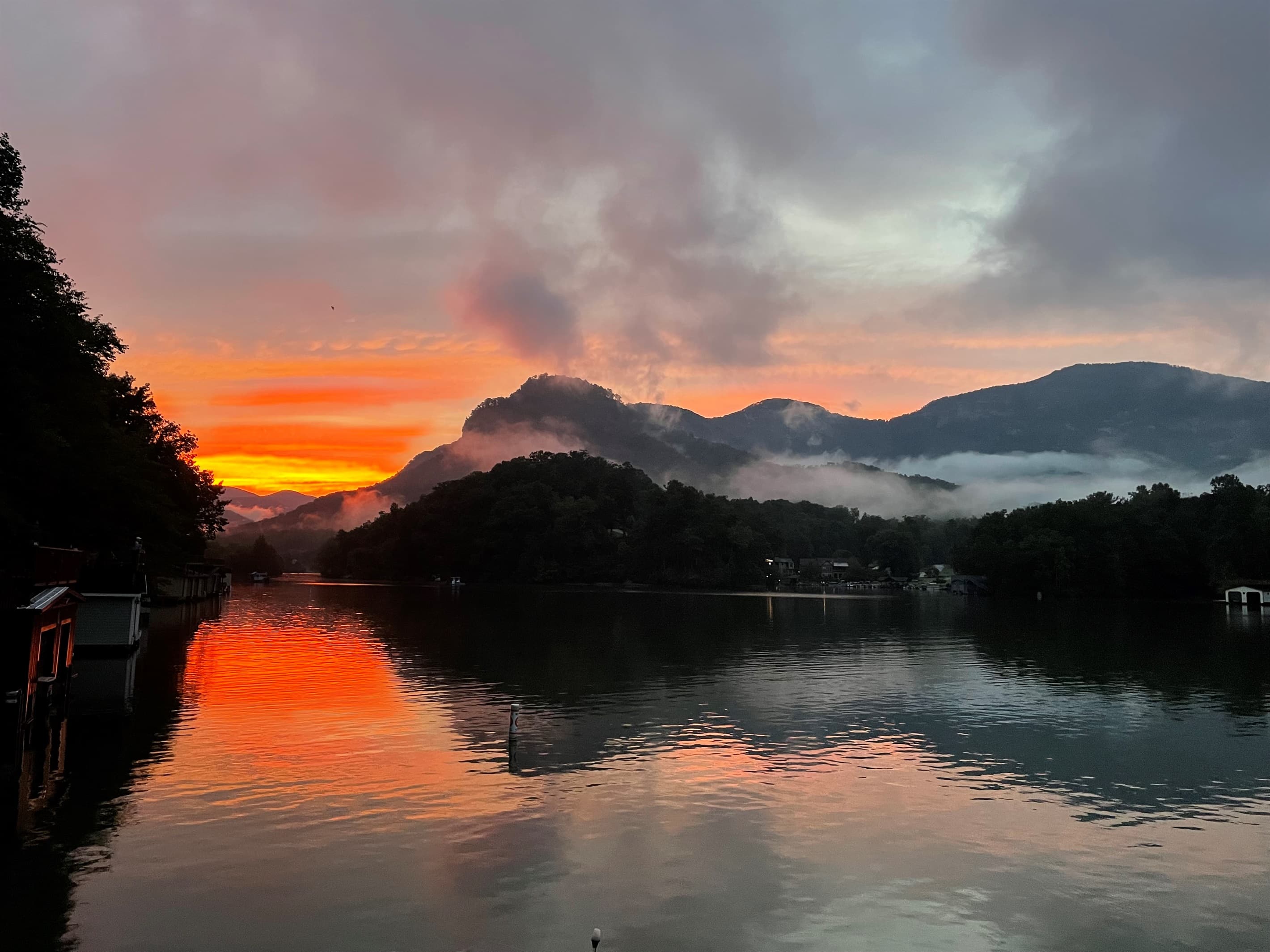 Sunsets can be dramatic!