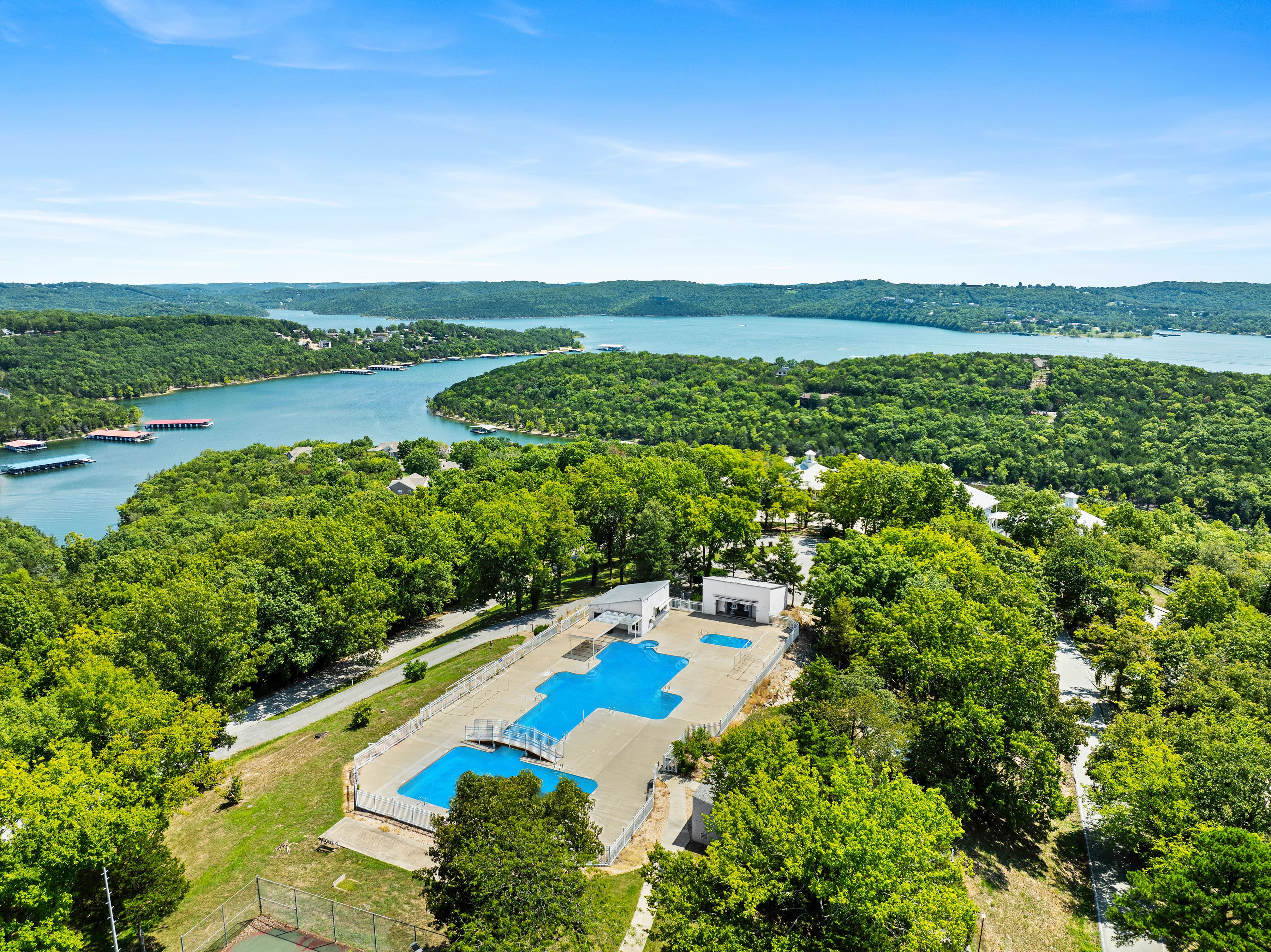 Bird's Eye view of Ozark Mountain Resort