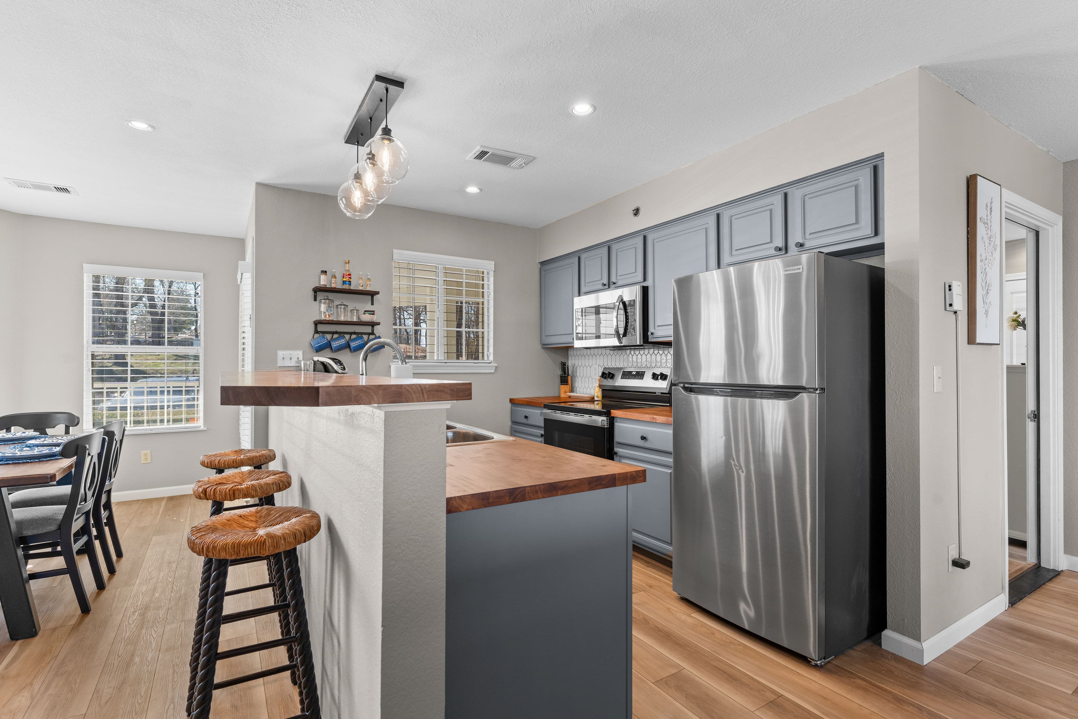 Fully appointed kitchen