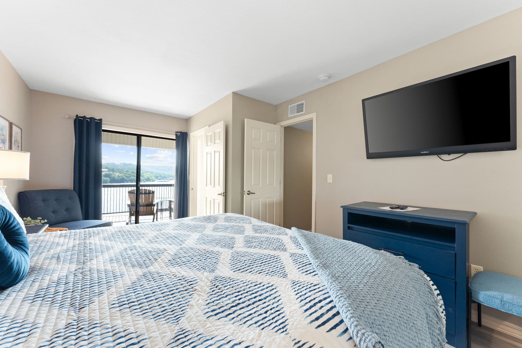 Master Bedroom with a view