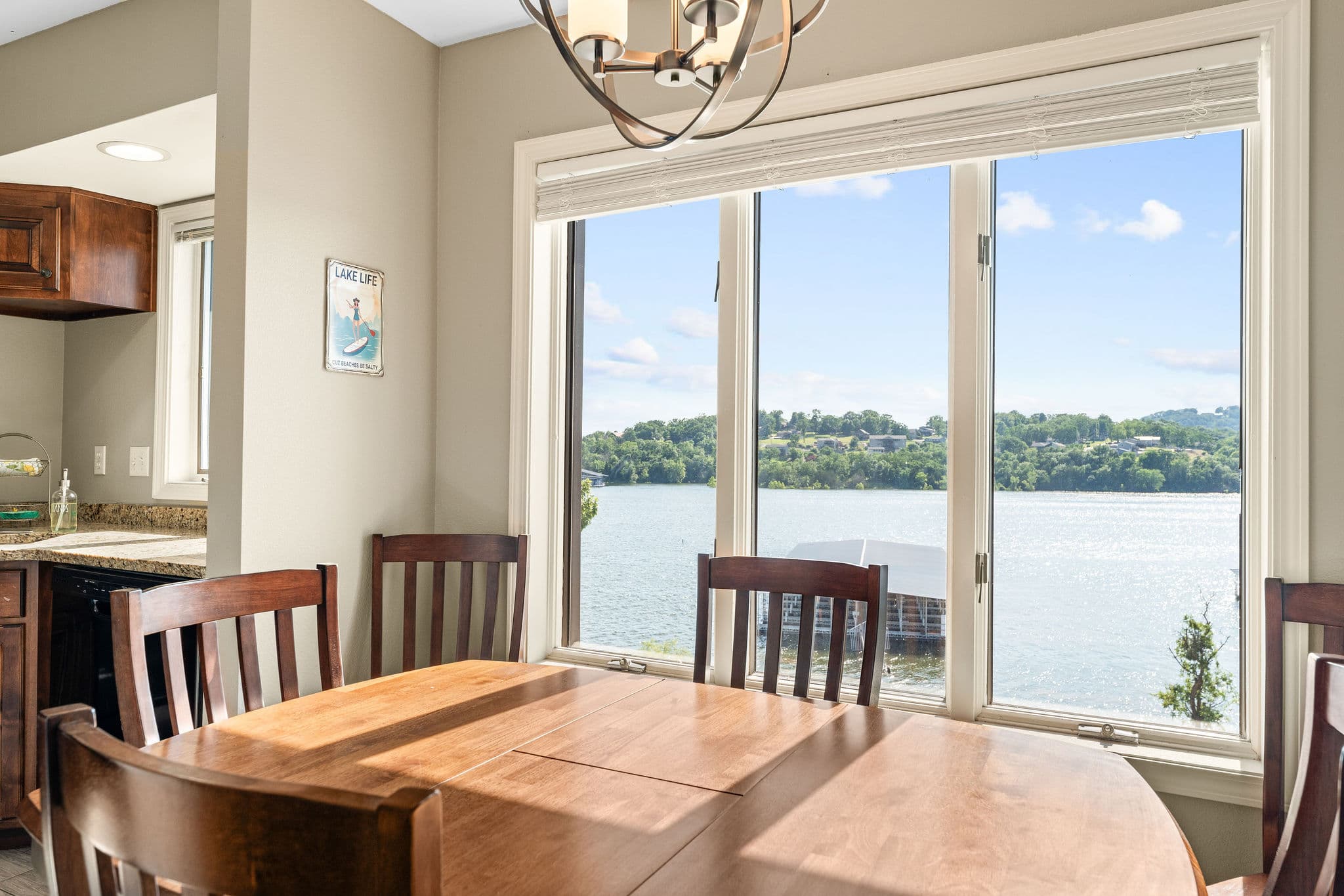 Kitchen with a view