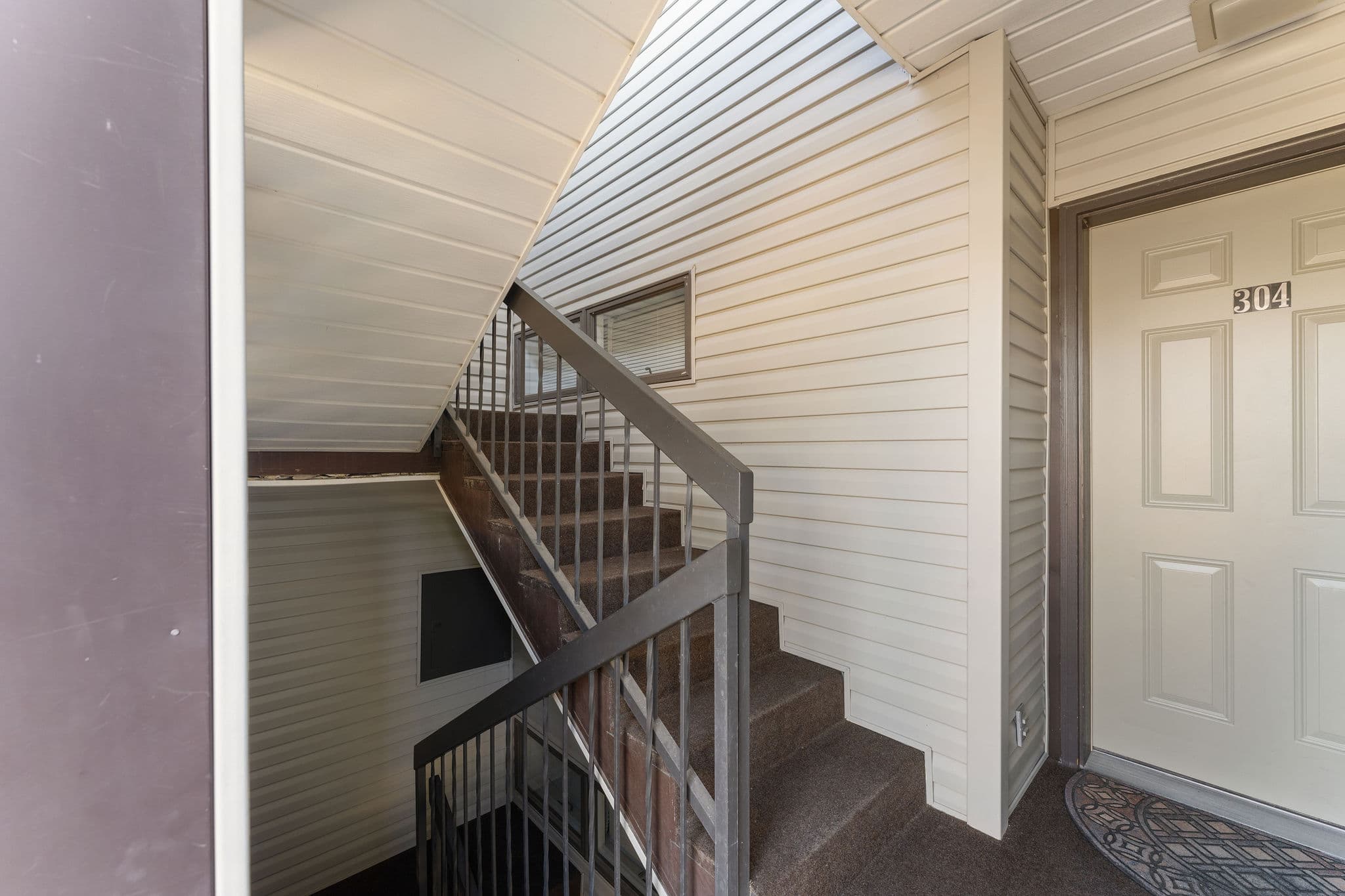 Staircase to top floor