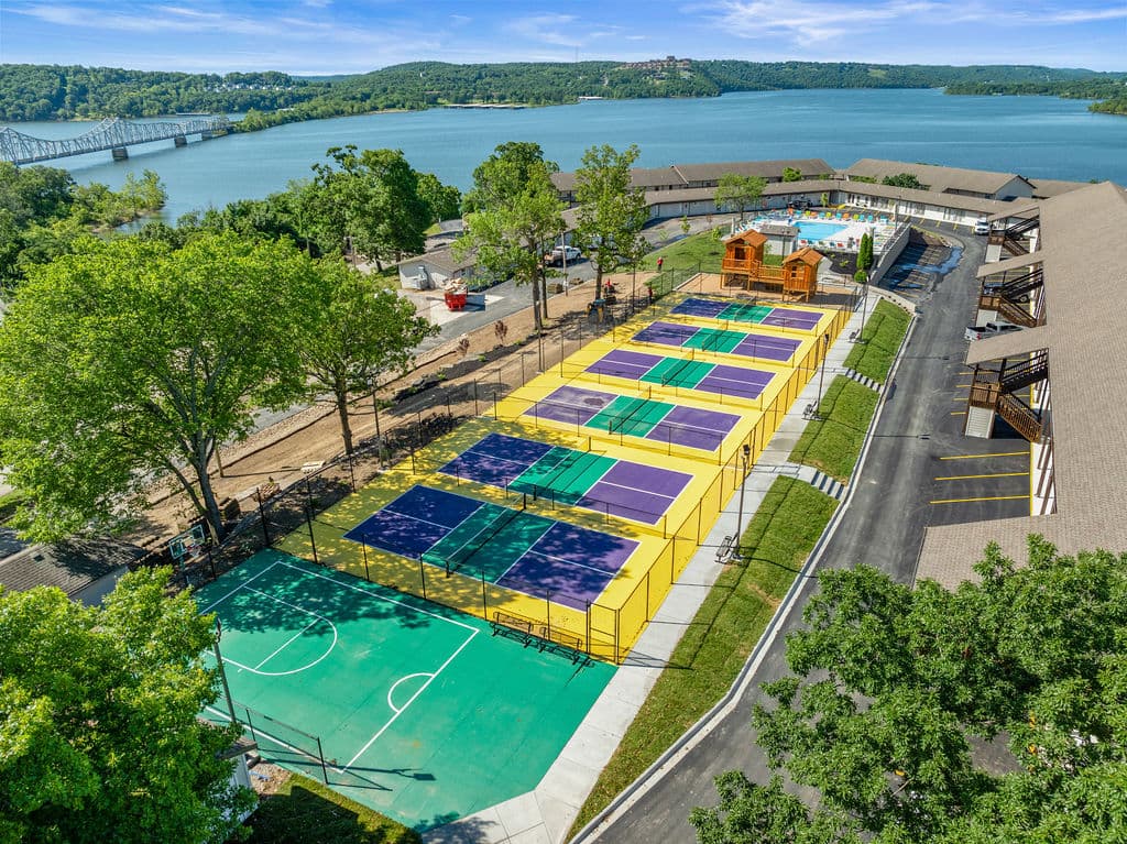 Pickleball courts