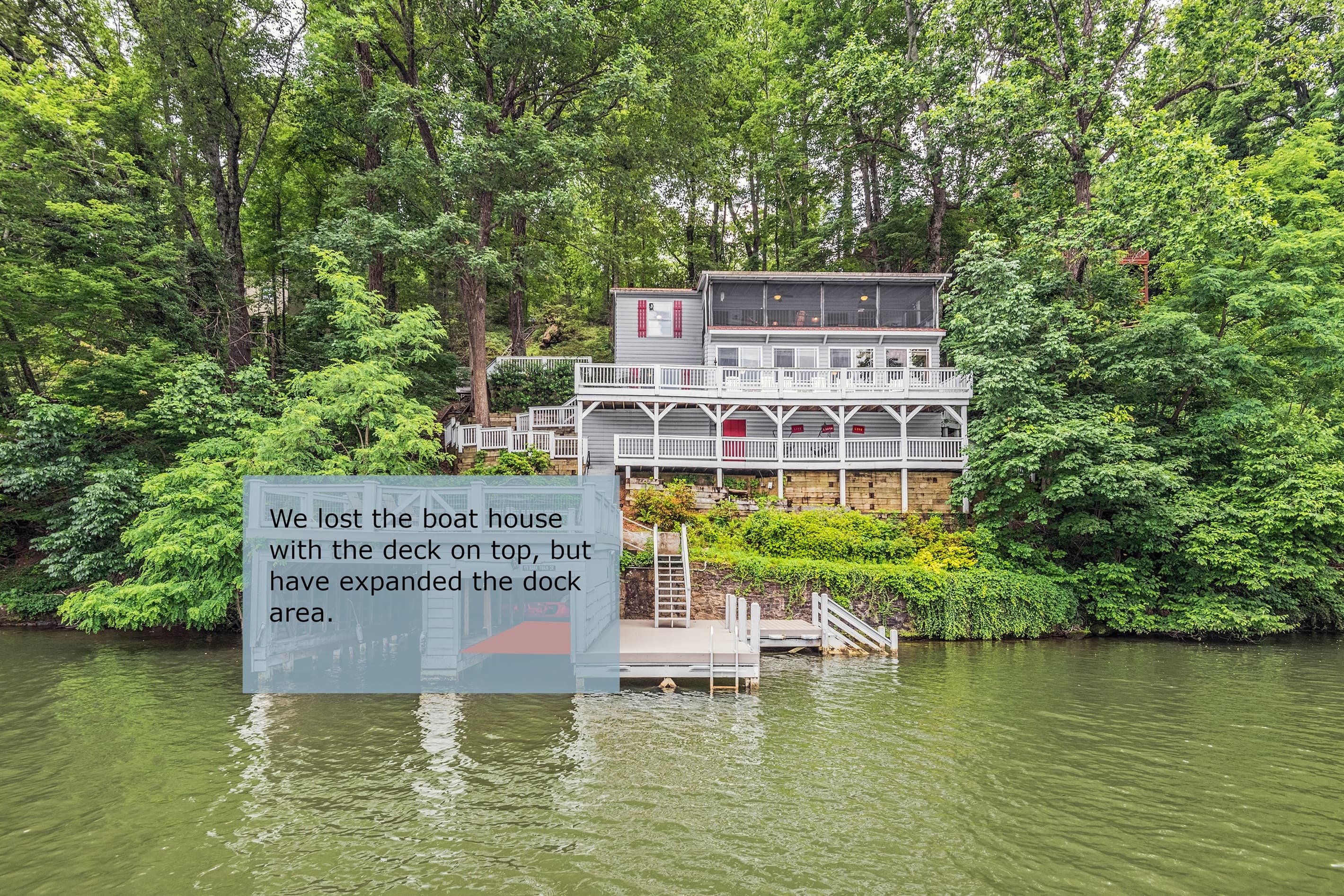 A view from the lake