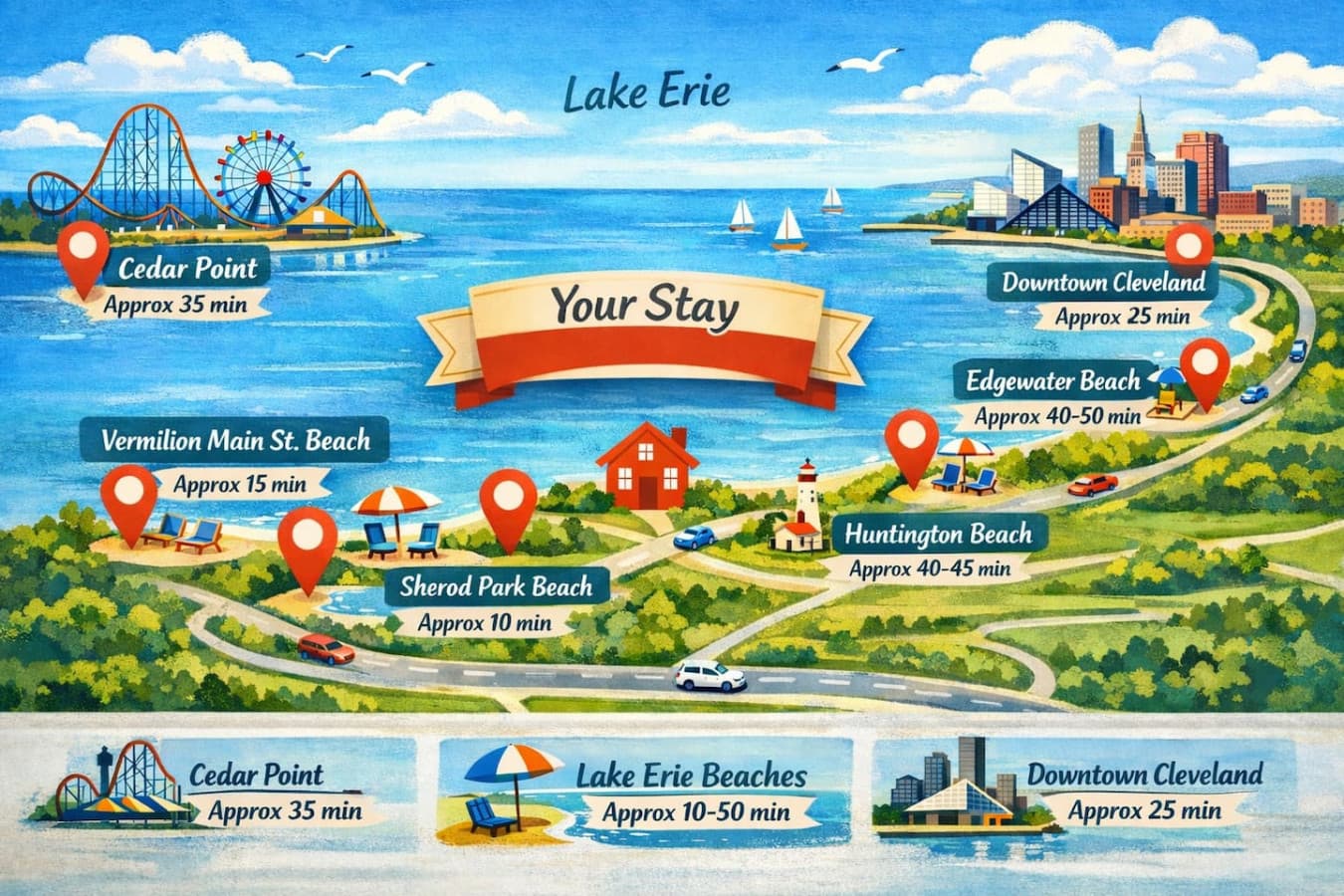 Here are just a few attractions near us
