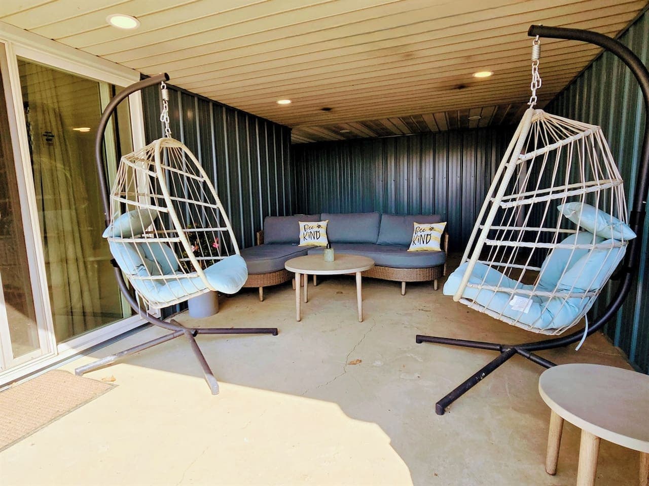 Because egg chairs are fun and comfortable