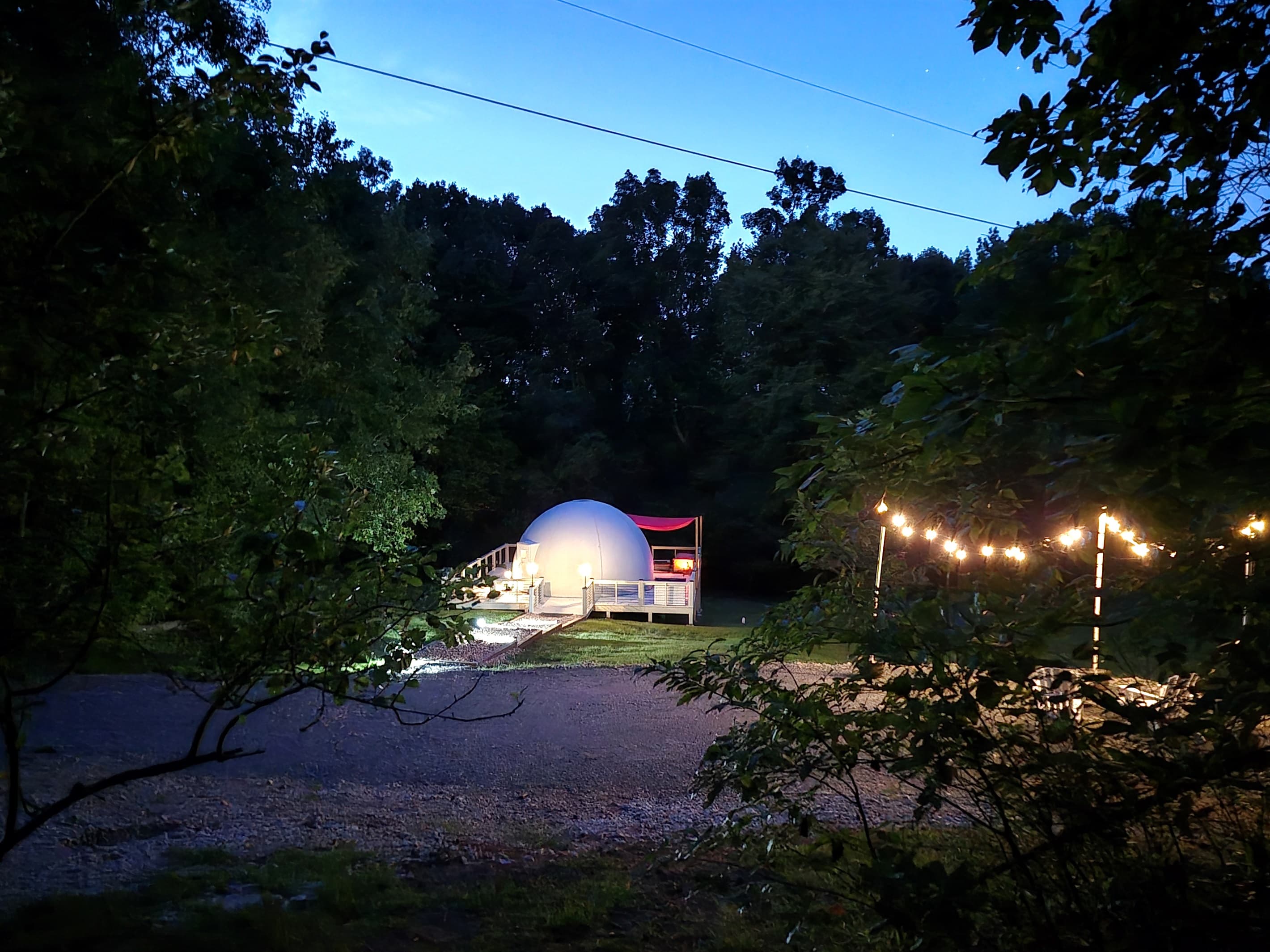 Enchanting setting