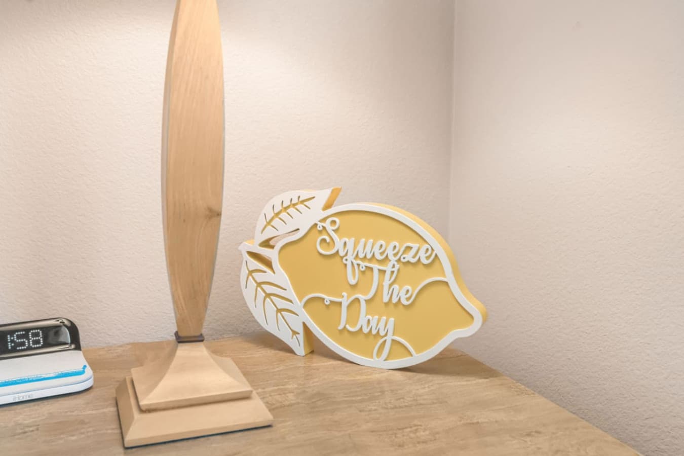 Thoughtful decor detail adding a warm, welcoming touch that sets the tone for your stay.