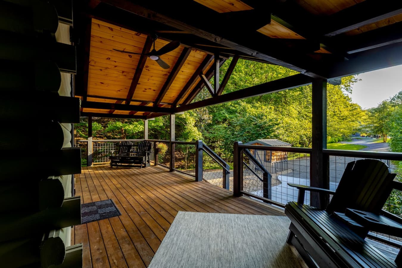 Your private front-row seat to nature; the patio is ideal for relaxing time to unwind