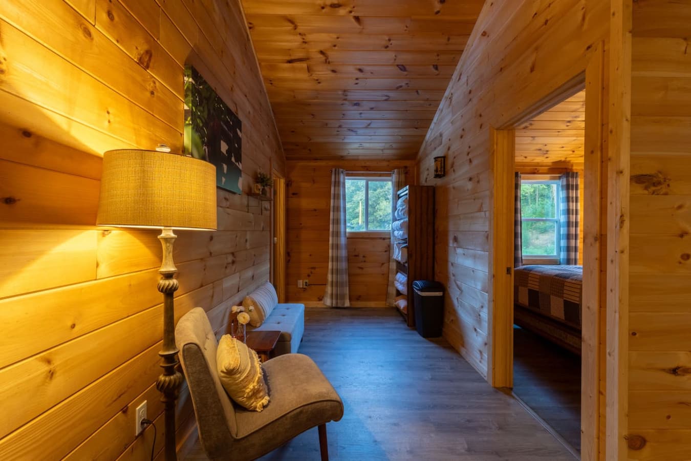 Additional space outside the bedrooms