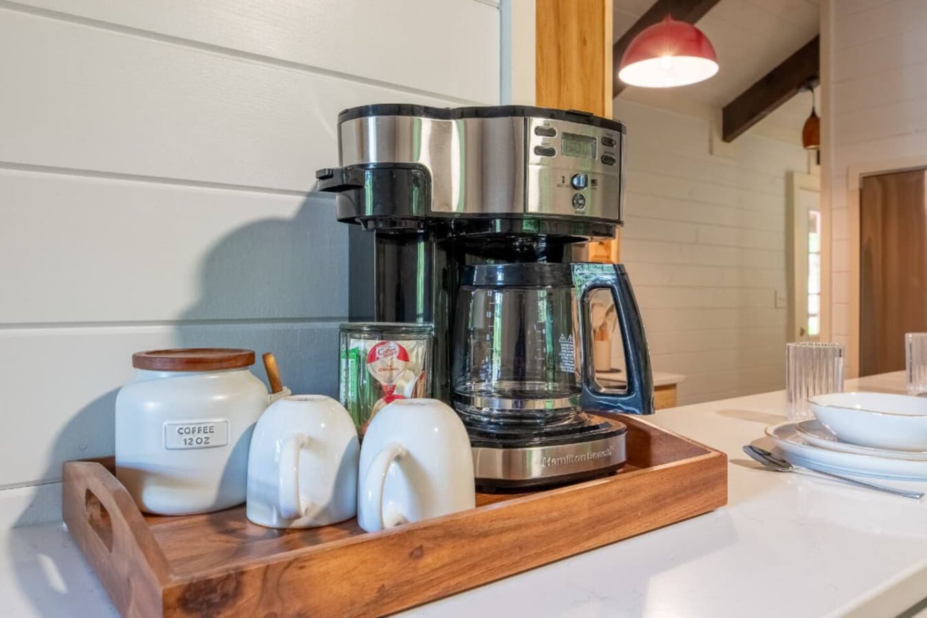 Sip on morning coffee each day!