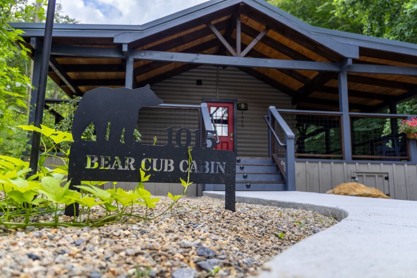 A cozy and quaint 2 bedroom Bear Cub Cabin is yours to enjoy!