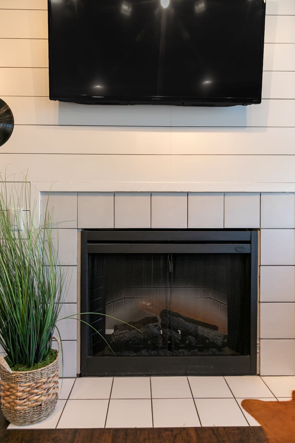 Get cozy by the fireplace