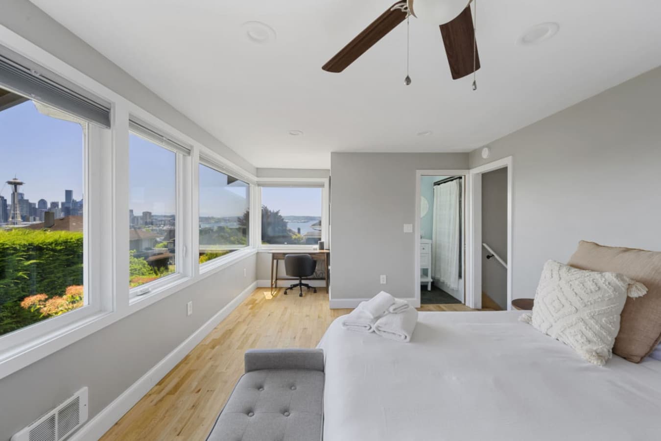 View from the upstairs bedroom!