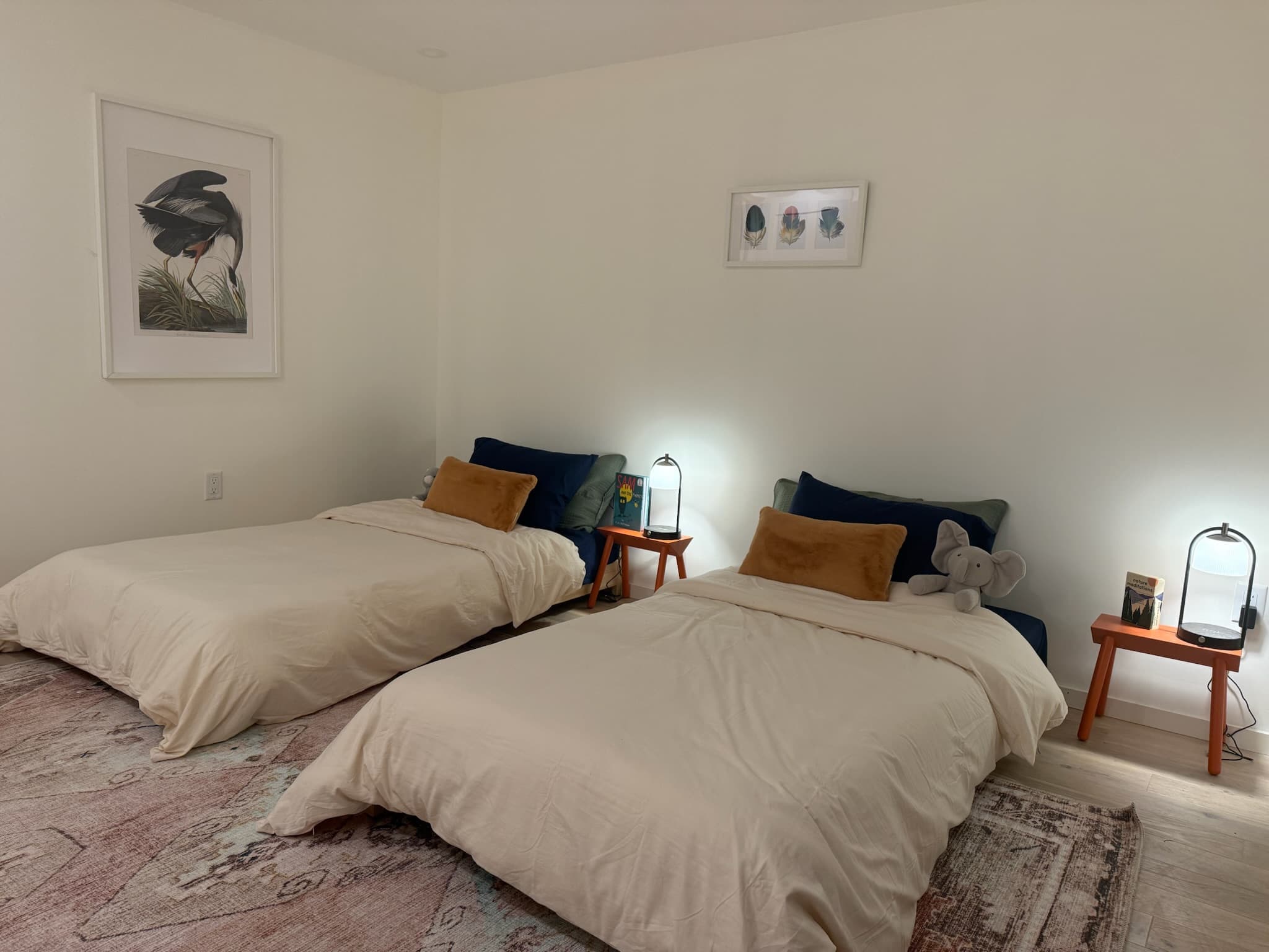 The study in twin bed configuration.