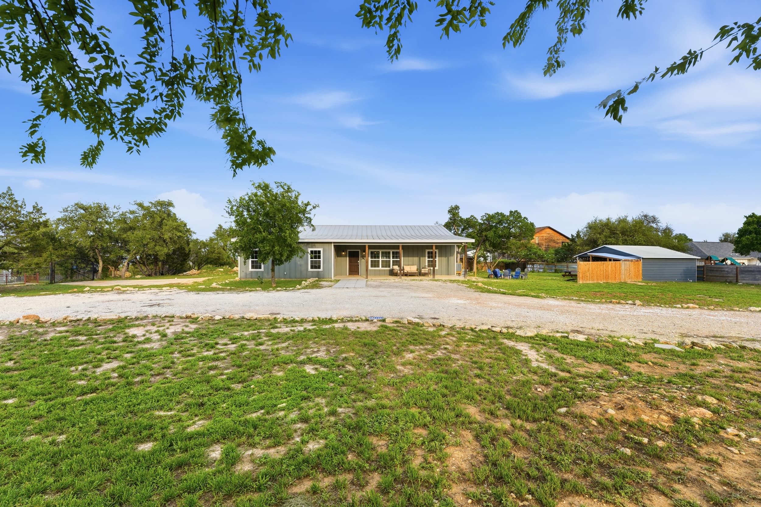 Single-story layout with easy access and step-free entry