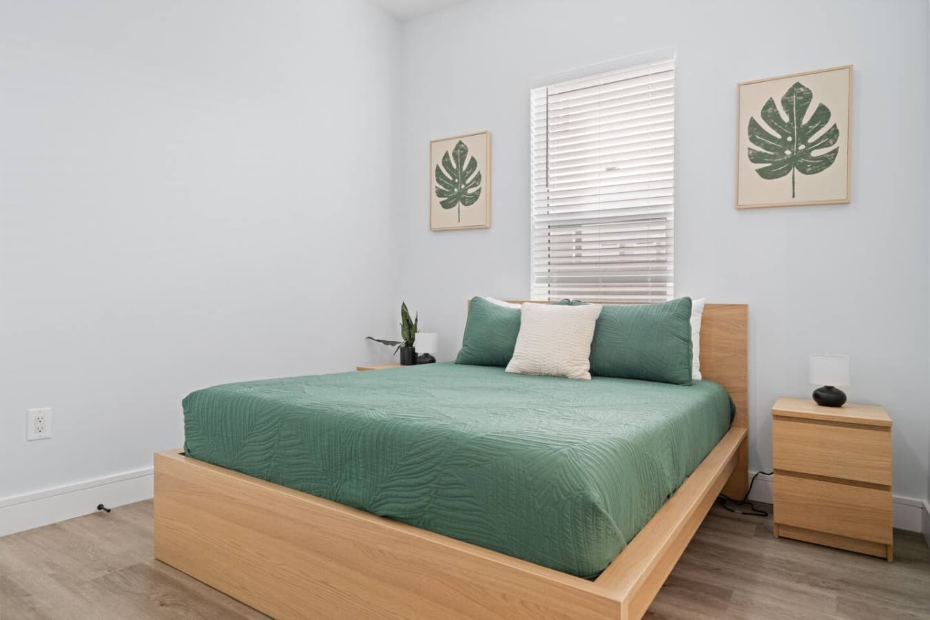 Comfy queen bedroom in the room downstairs