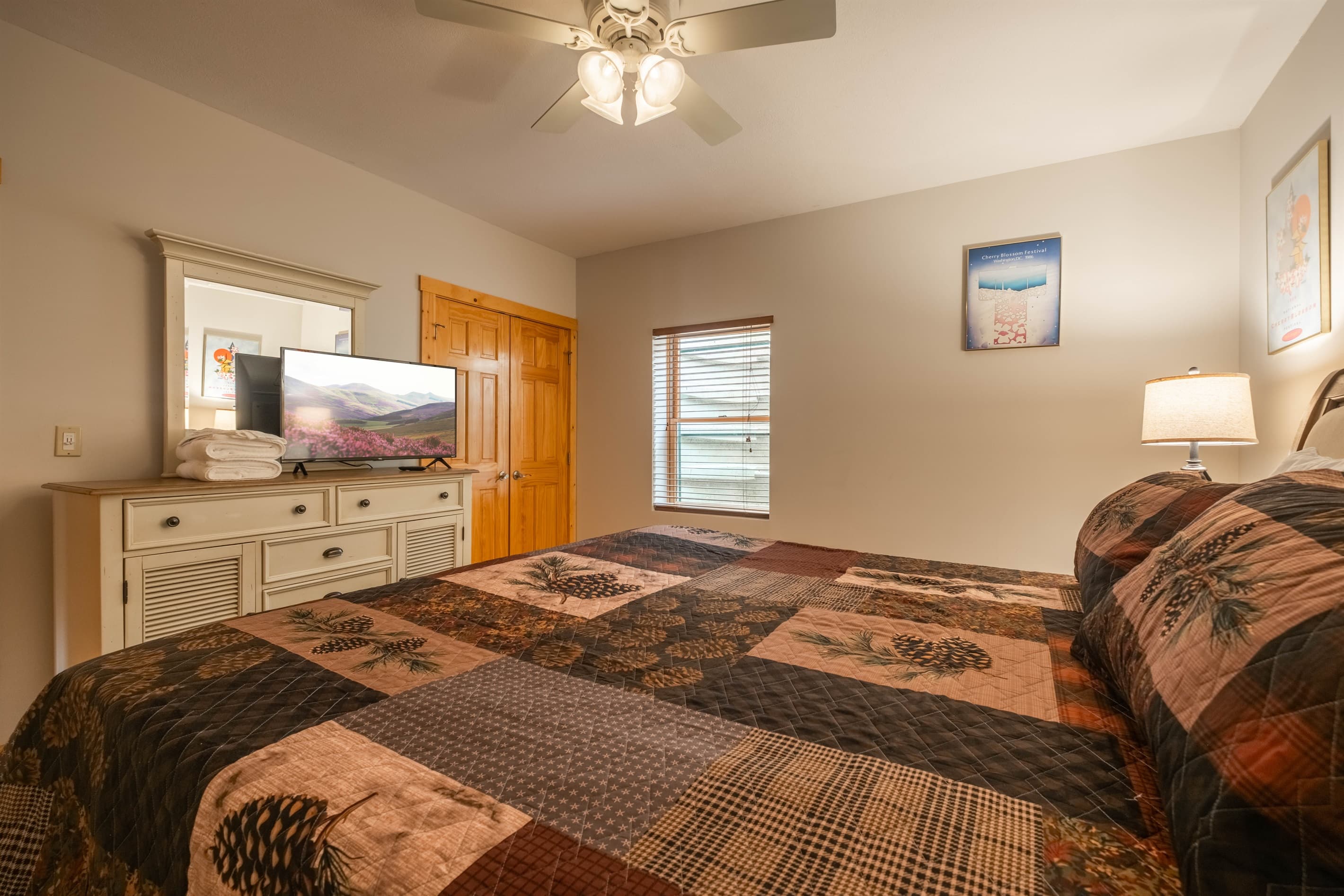 Lower level bedroom