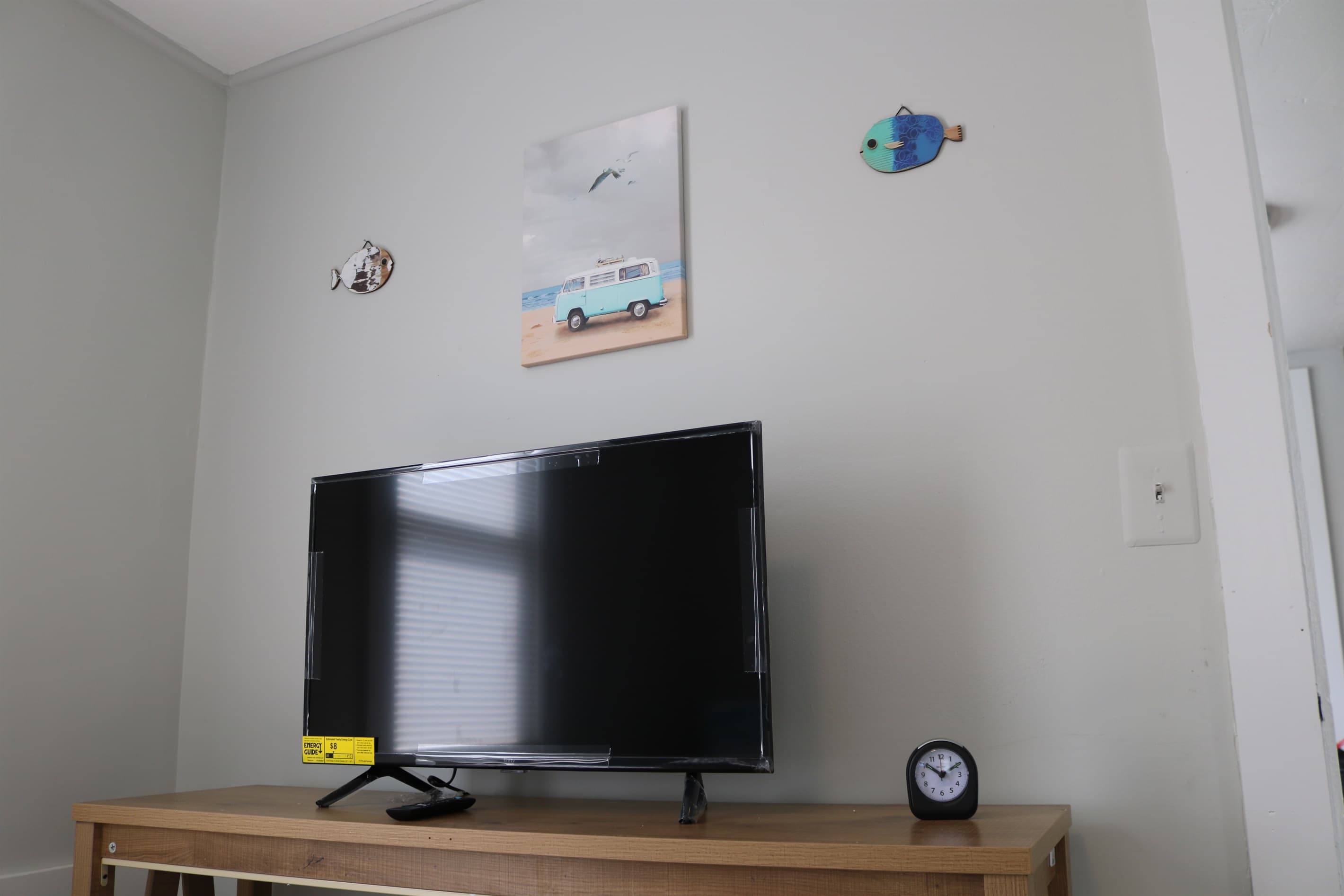 a view of bedroom #2's Amazon Fire TV