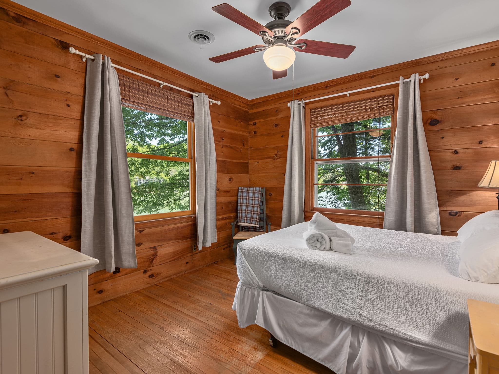 Main floor bedroom (with a view)
