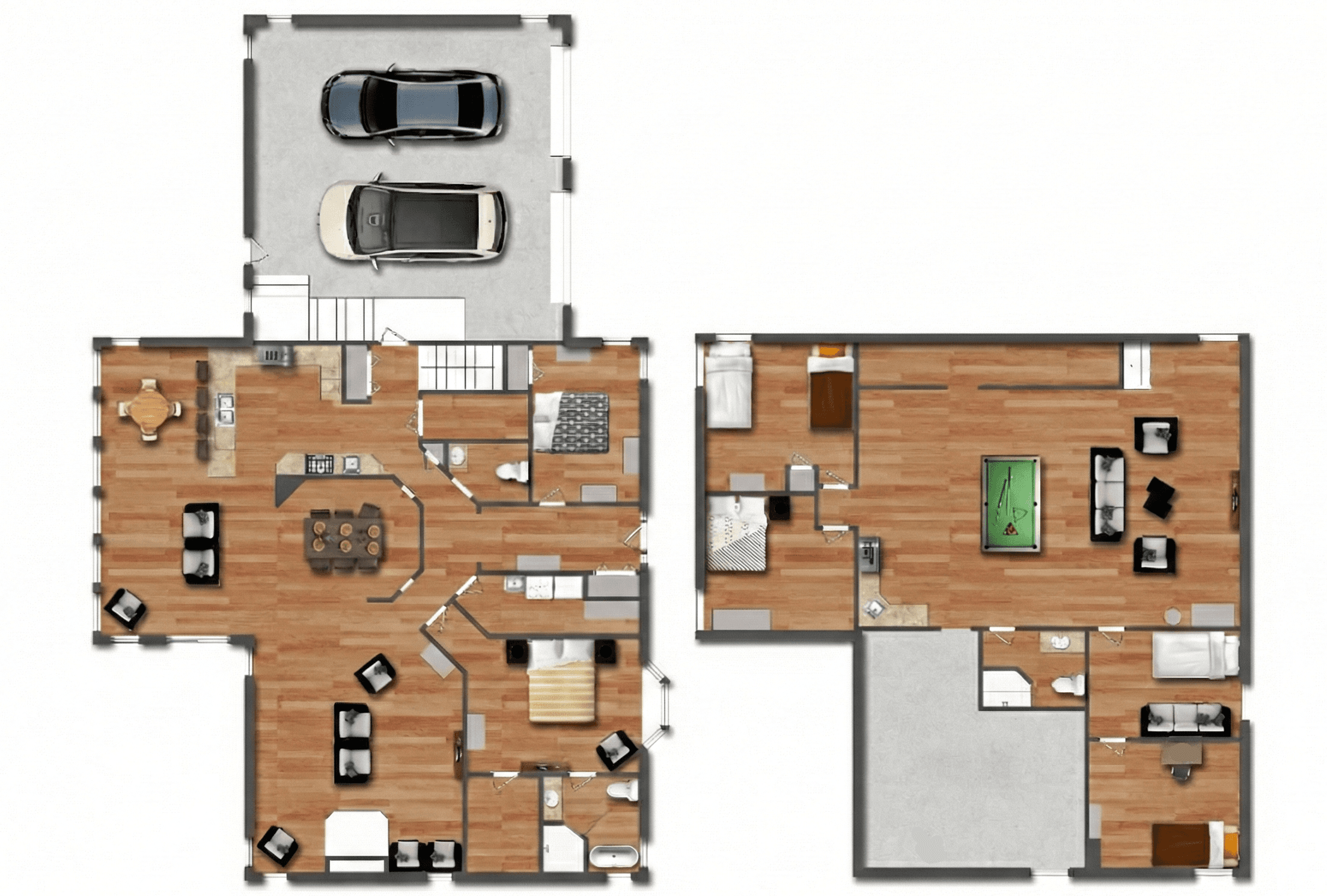 Cottage layout