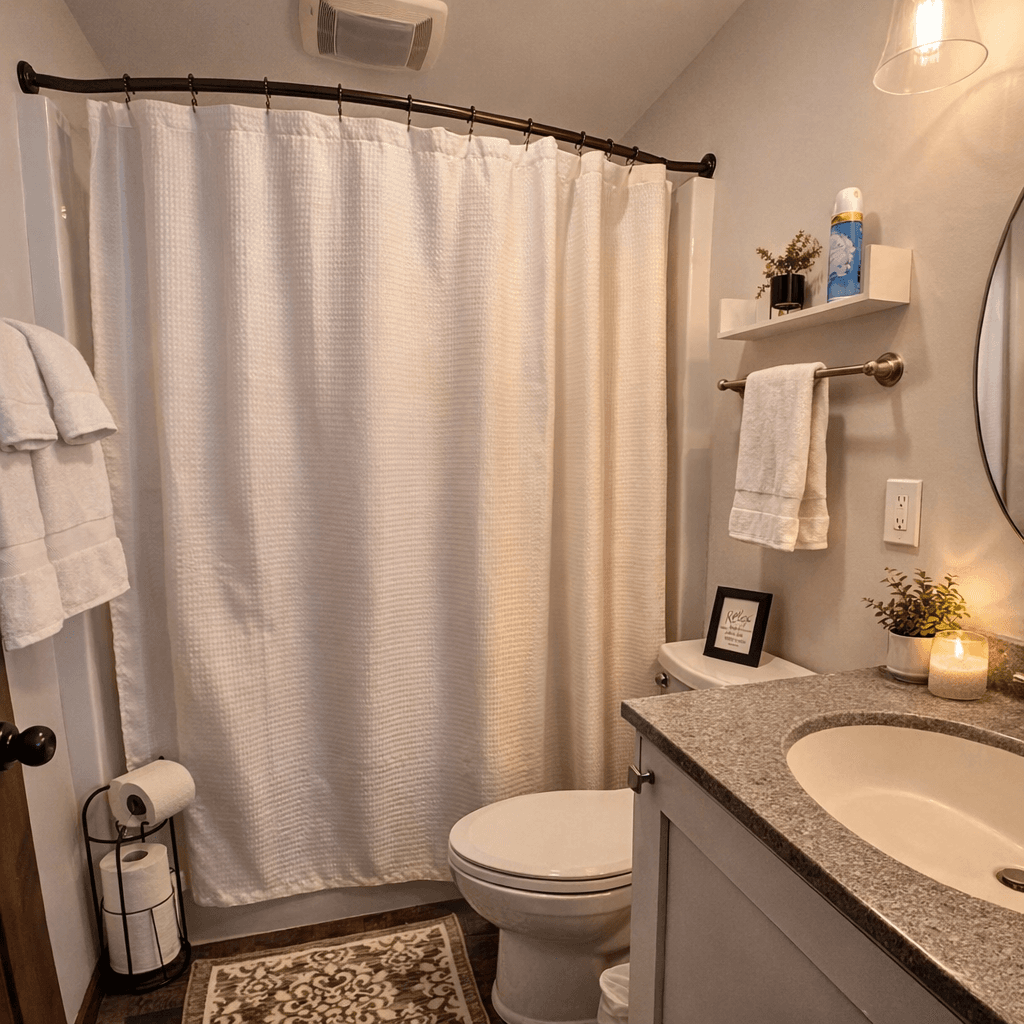 Cove-Out Cottage Main Bathroom