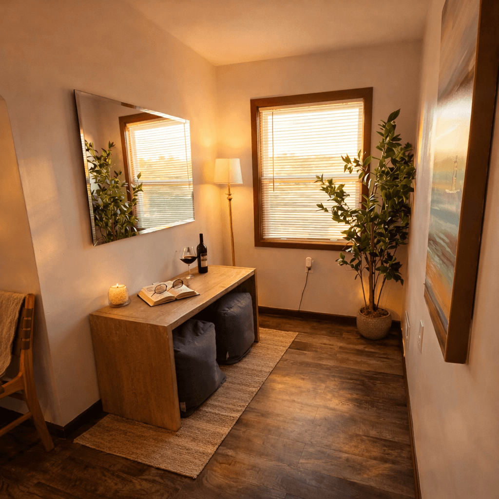 Cove-Out Cottage workspace