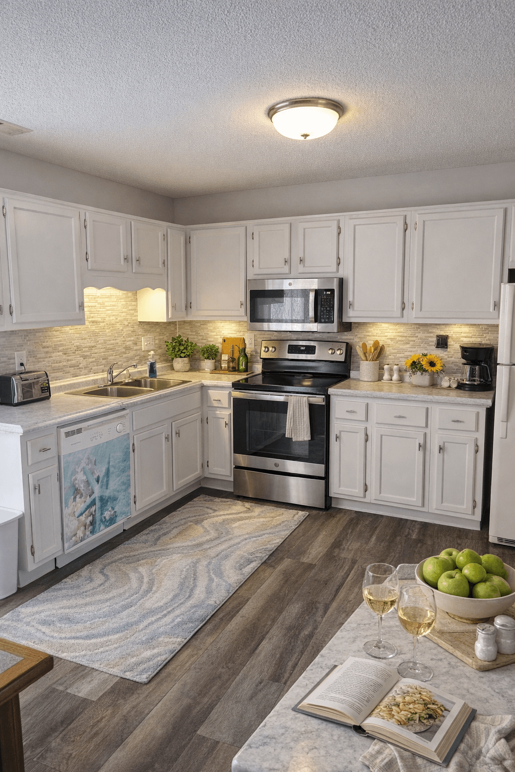 Tranquil retreat kitchen