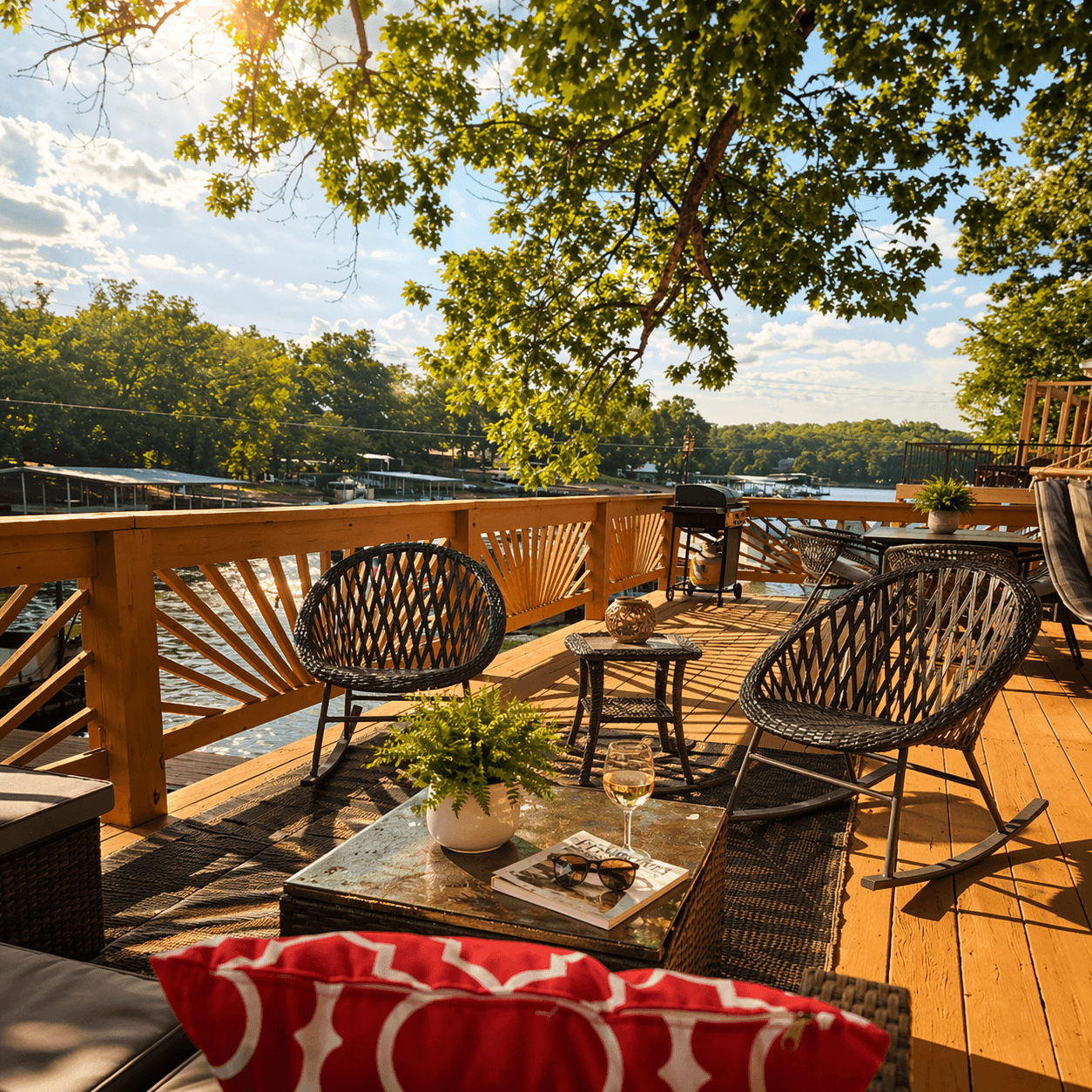 Deck lounge