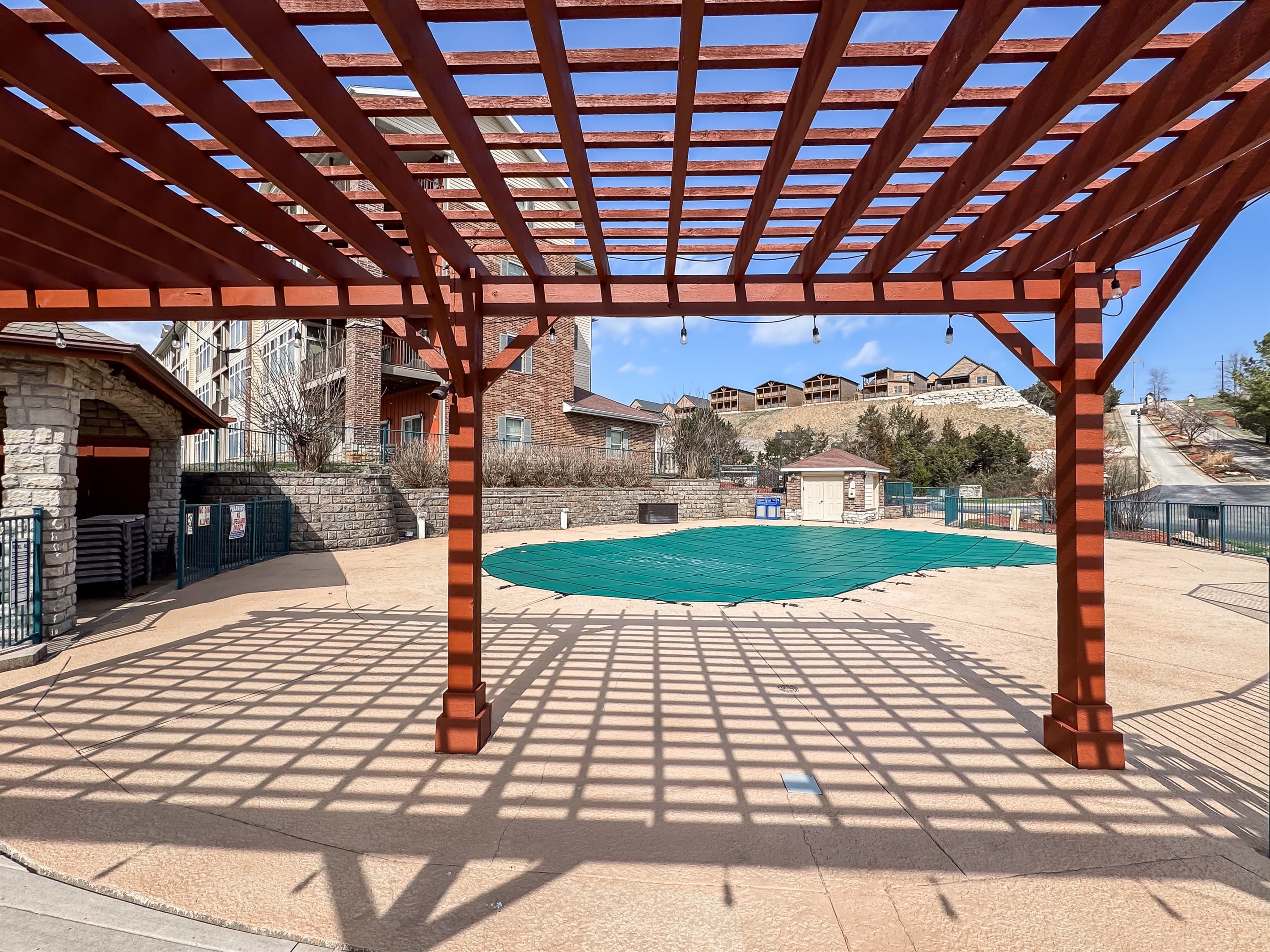 Neighborhood outdoor pool open Memorial Day to Labor Day