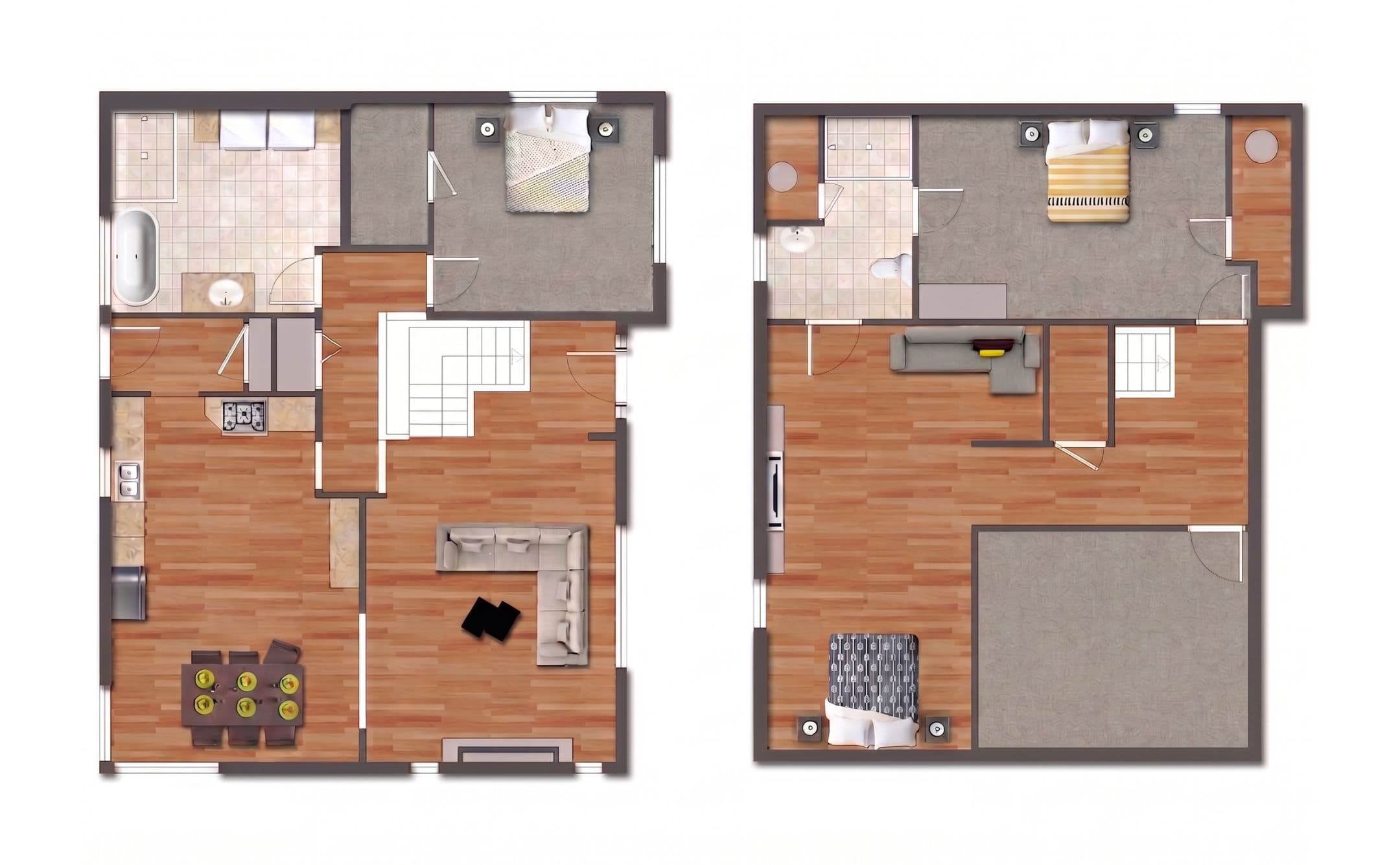 Cottage floor plan