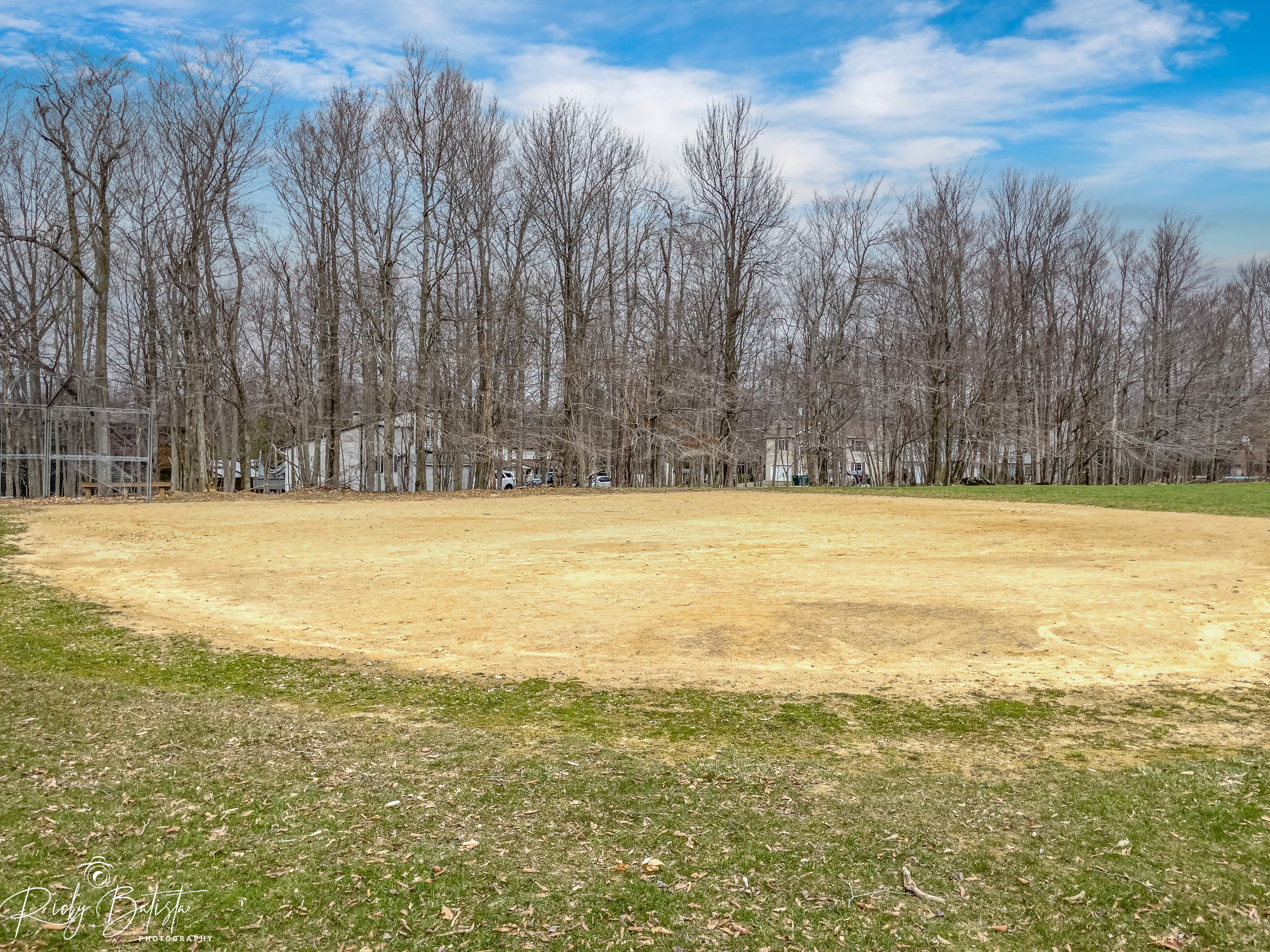 Baseball diamond near East Lake