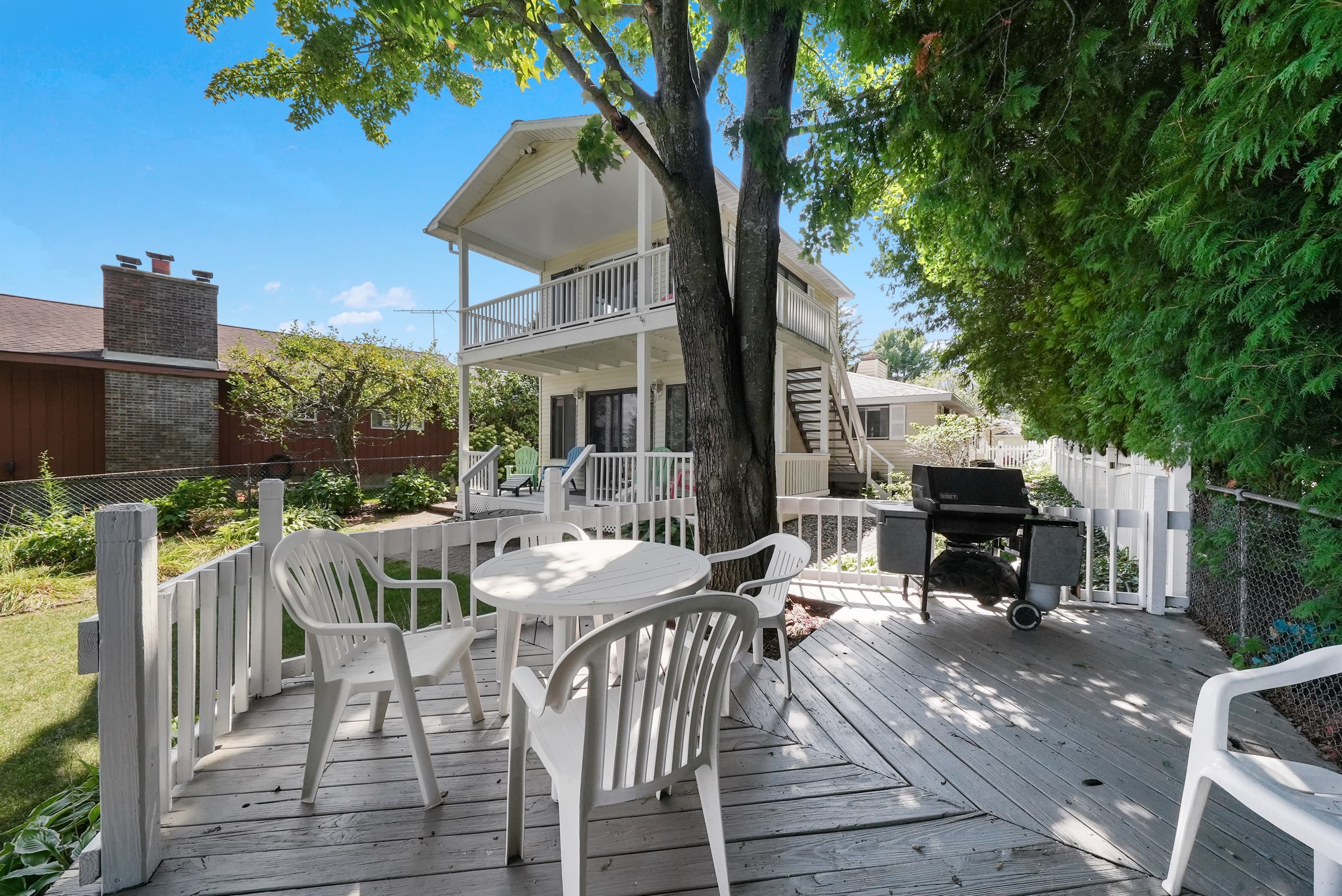 Grill and Outdoor Seating