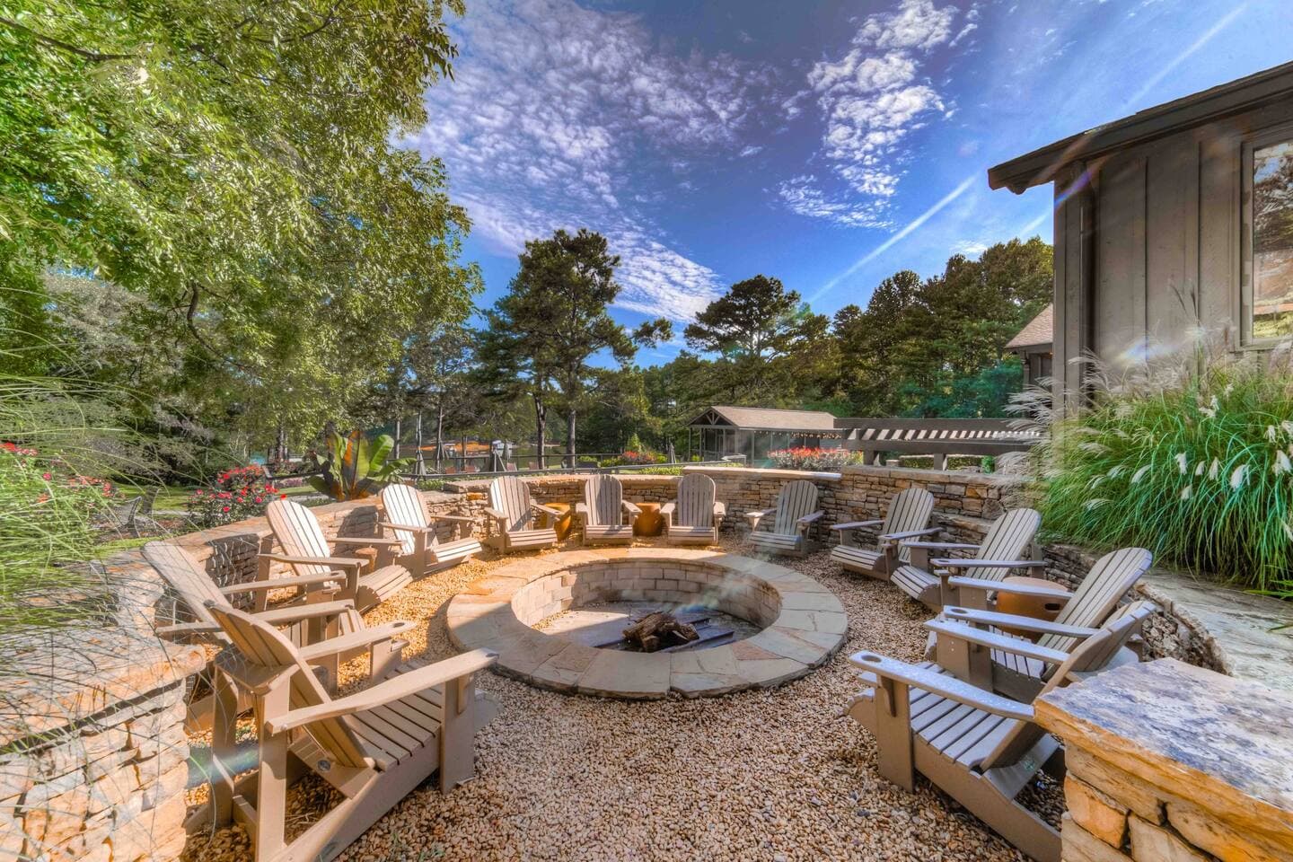 Fire Pit View