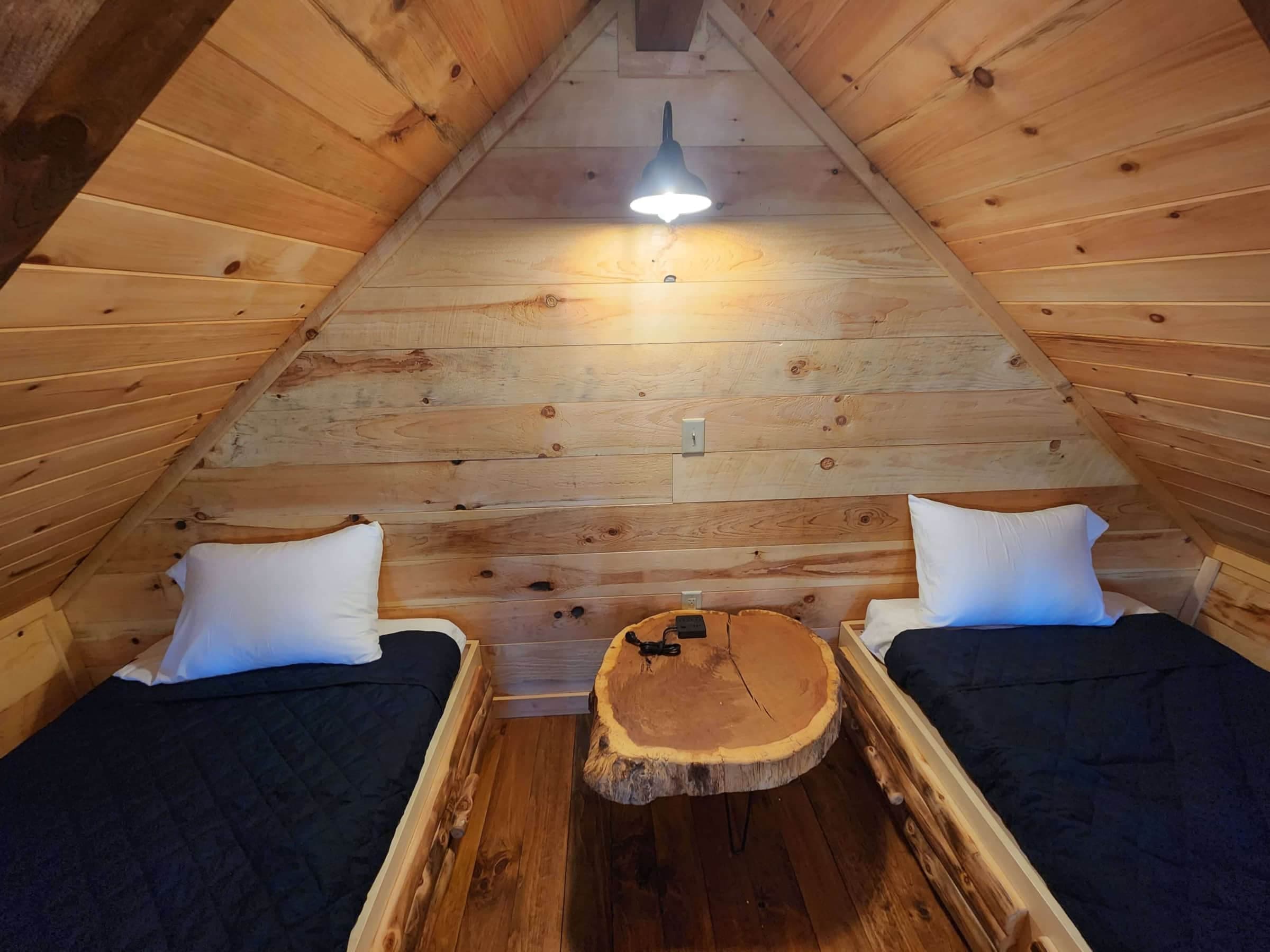 Loft Twin beds