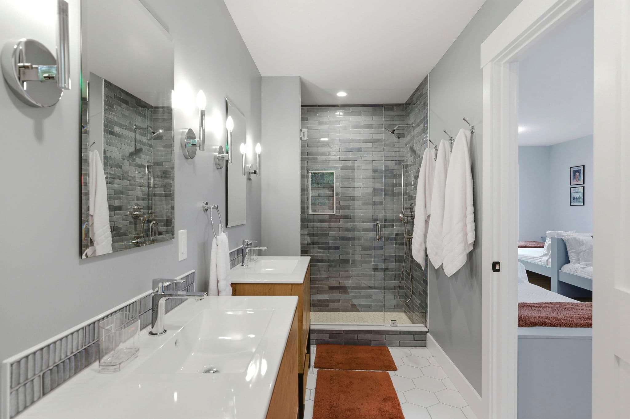 The en suite bathroom for the Dorm