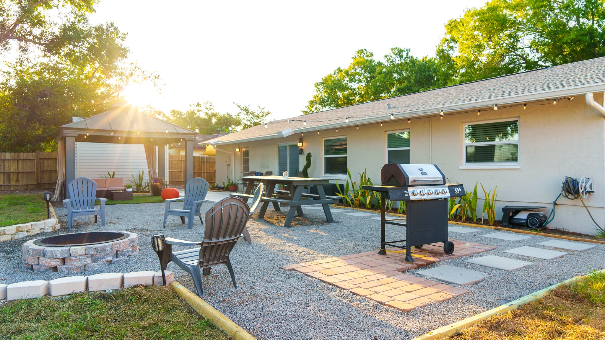 Outdoor Grill area 