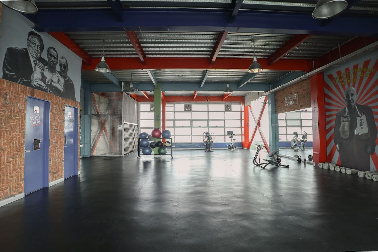 Gimnasio.