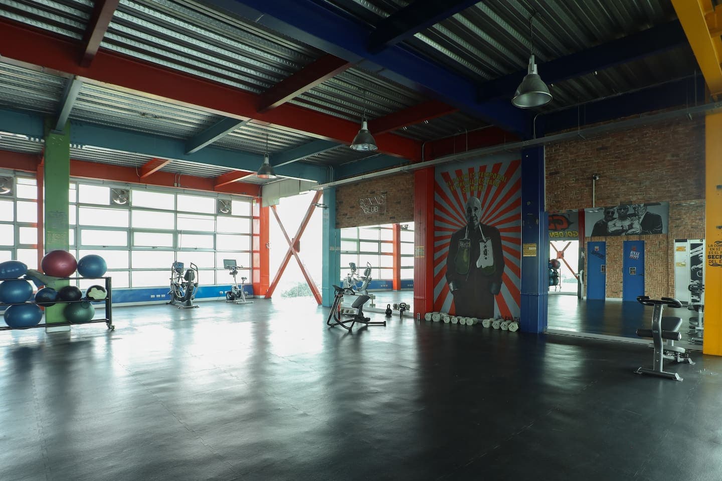 Gimnasio.