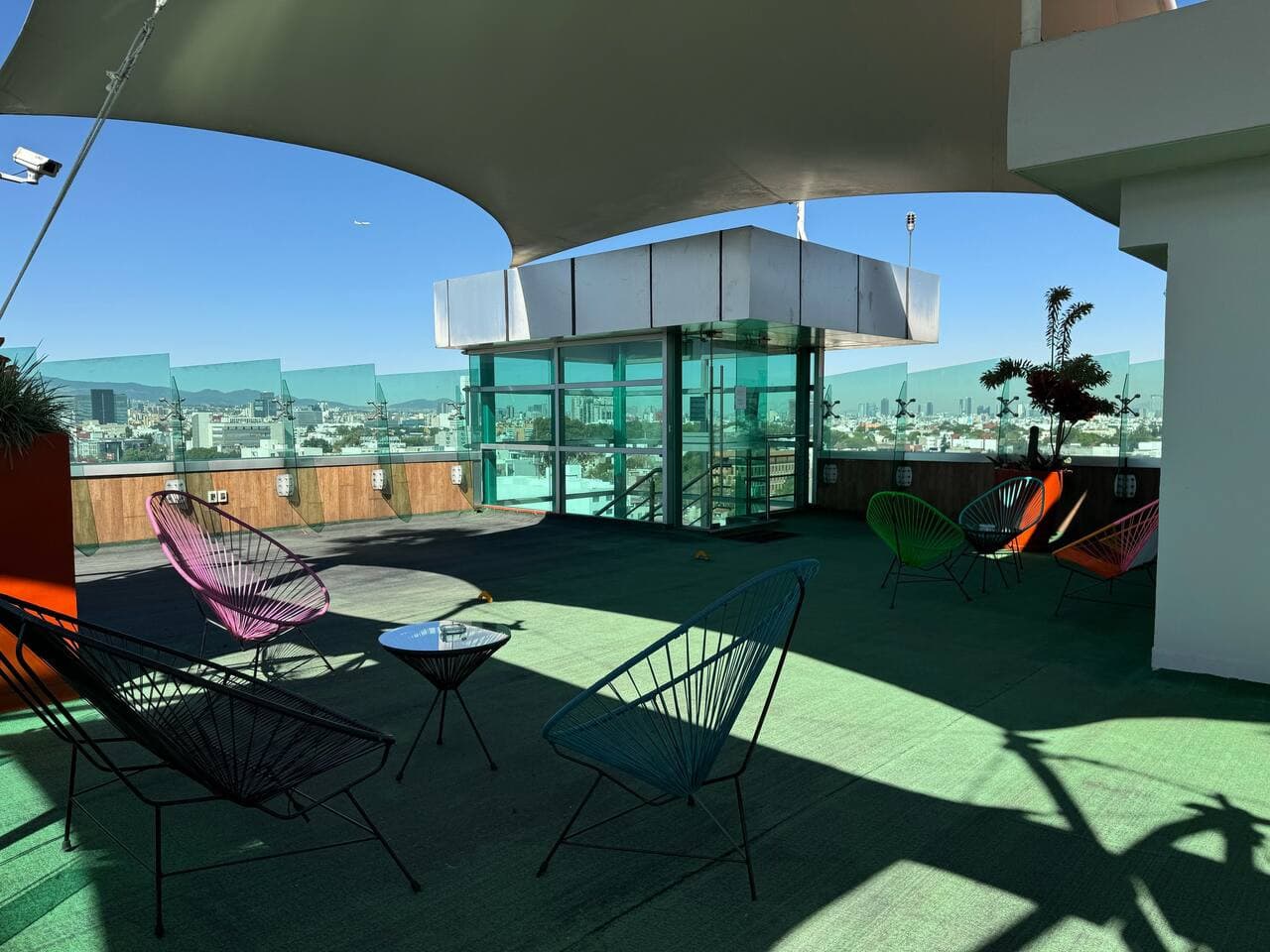 Terraza compartida