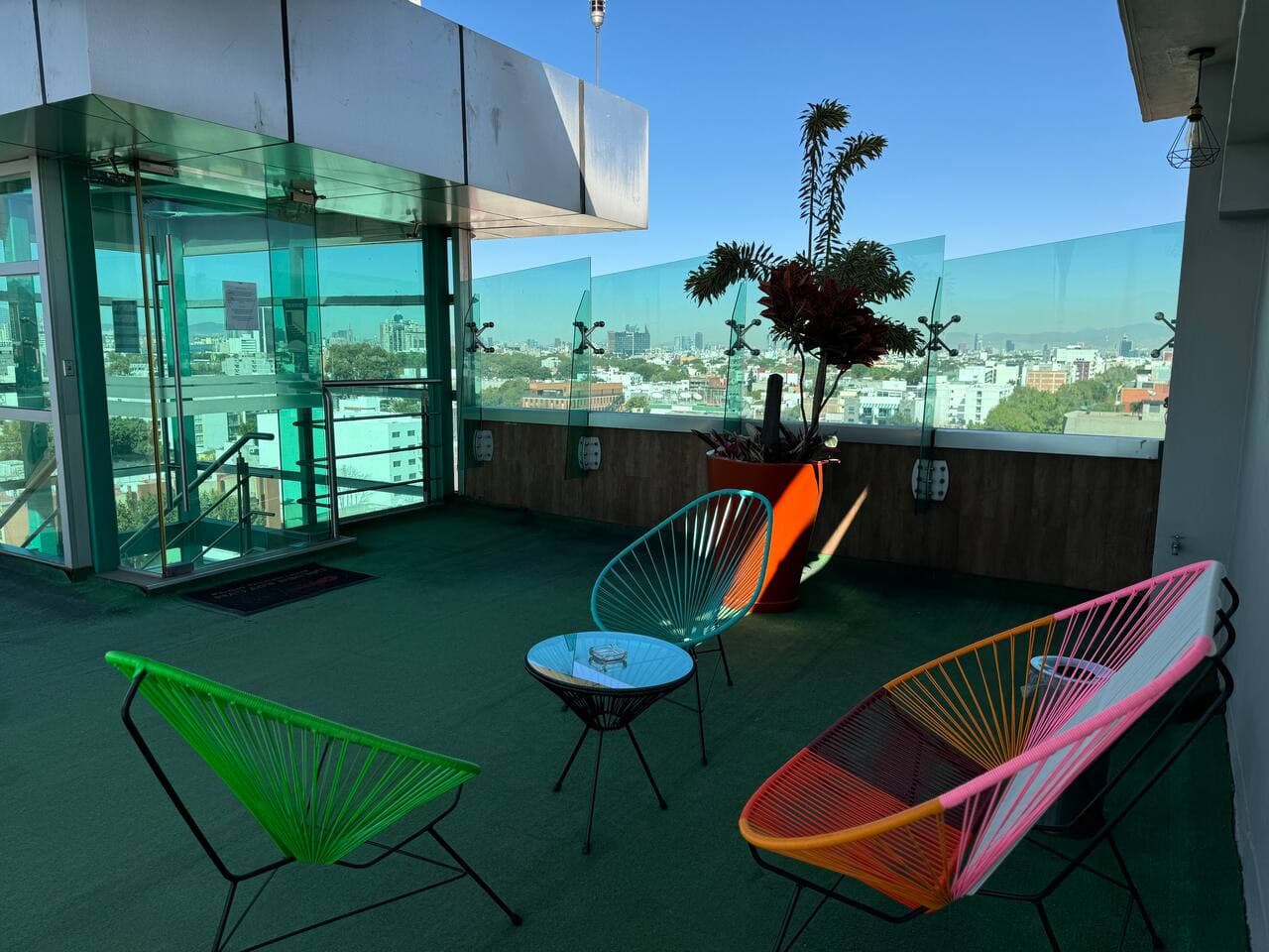 Terraza compartida
