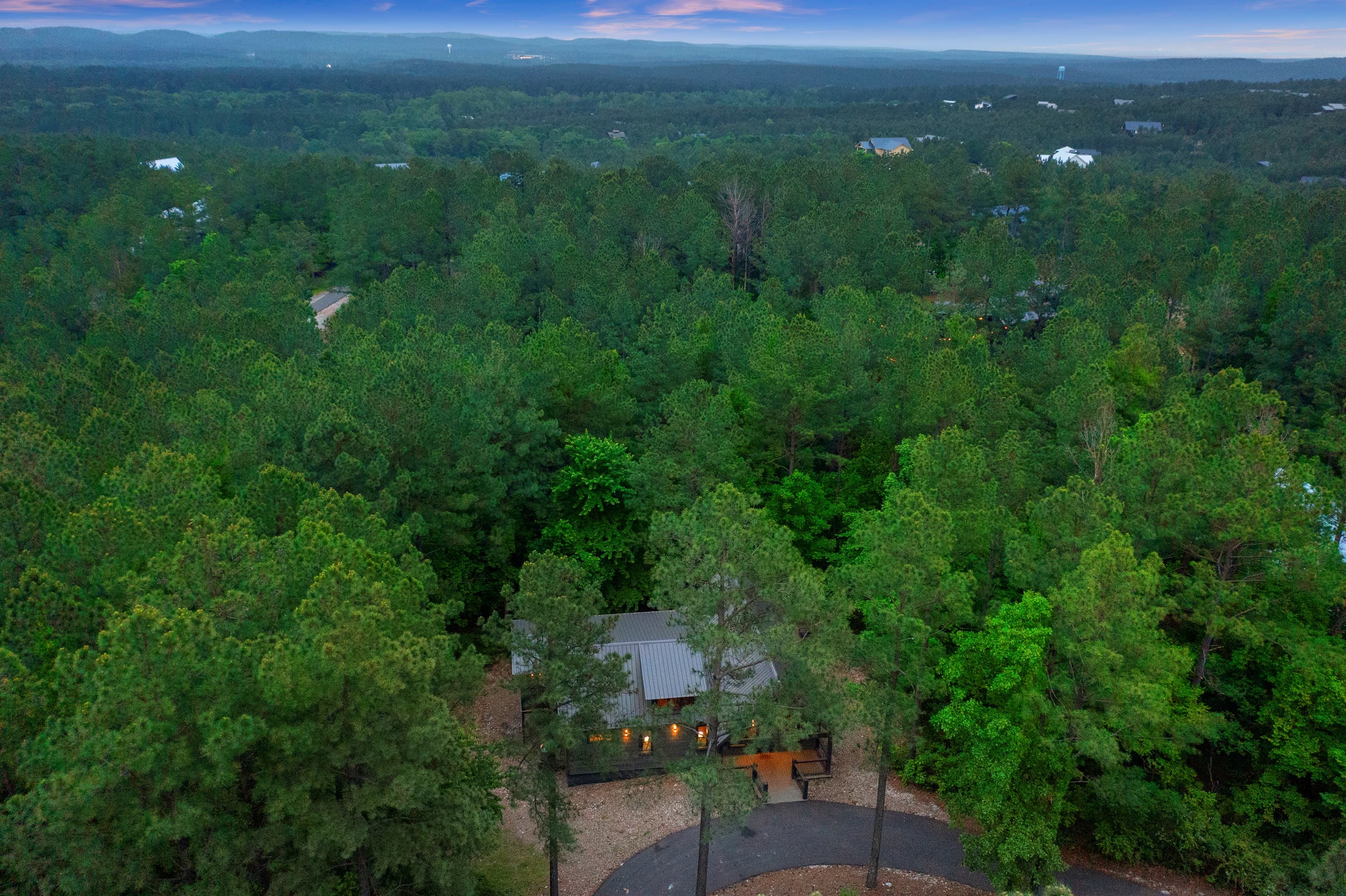 Shady Shack, Shaded by the Tall Pines