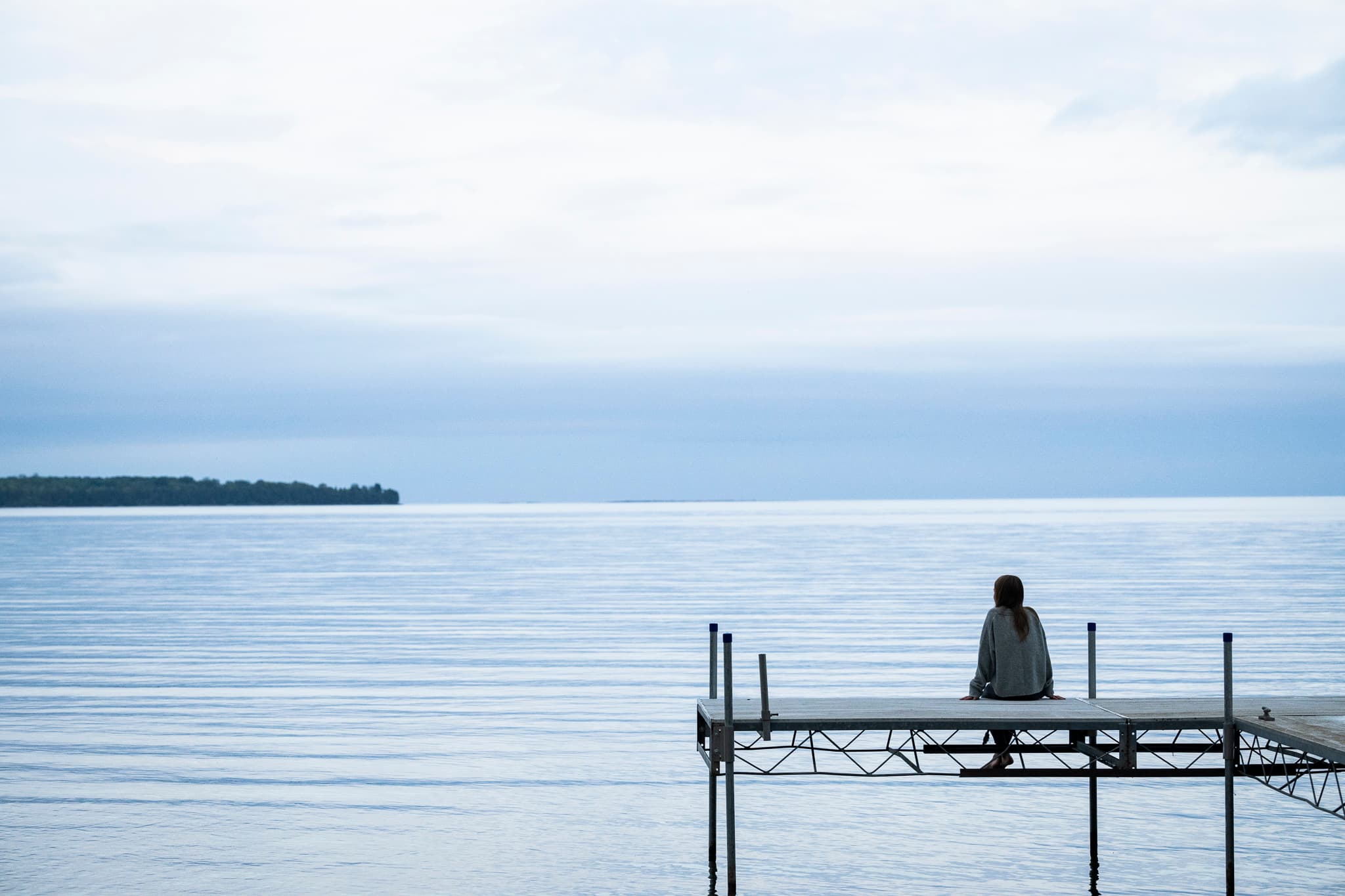 Disconnect to reconnect. A view of Rowley's Bay - one of Door County's most magical spots.