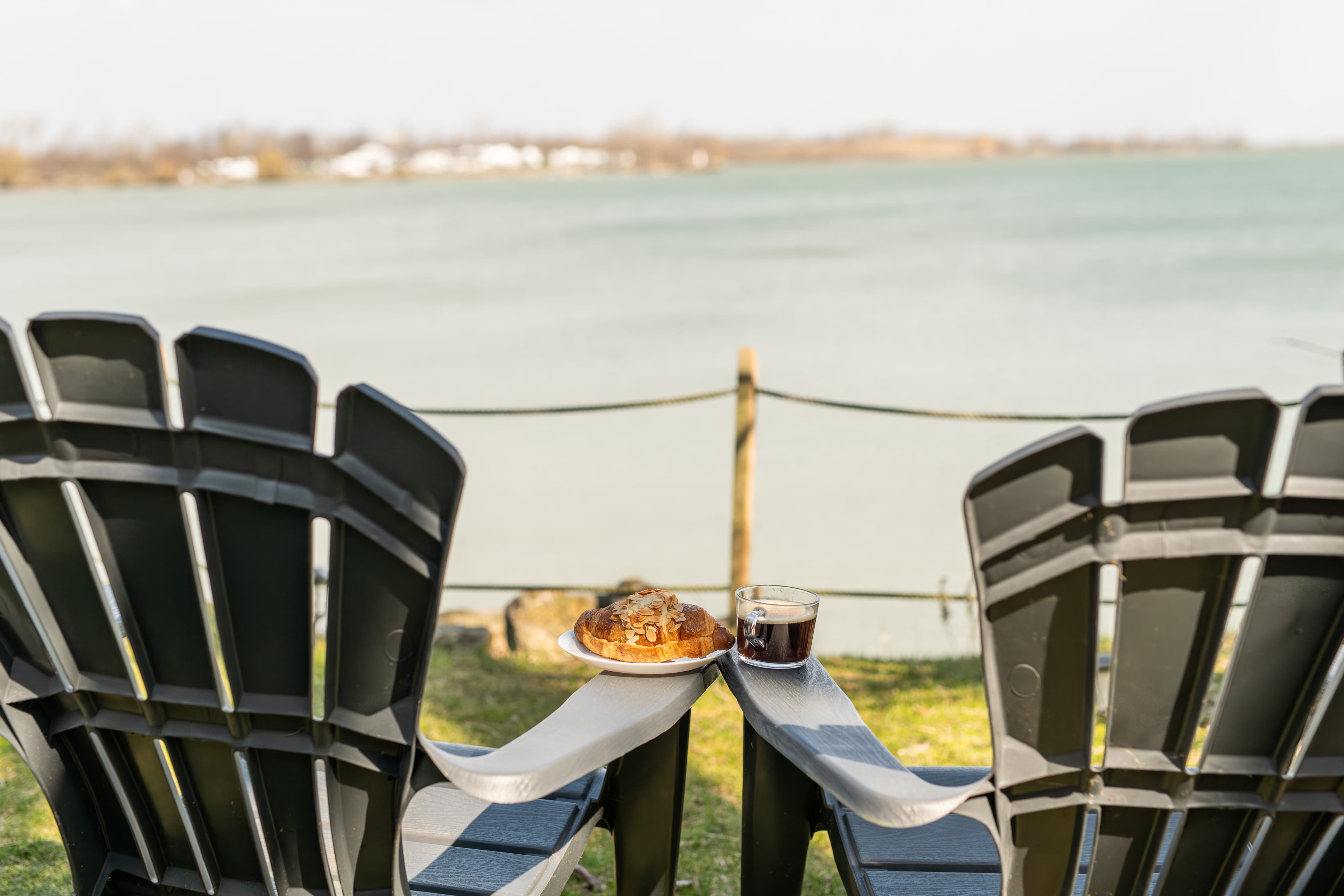 Unobstructed and private lake views