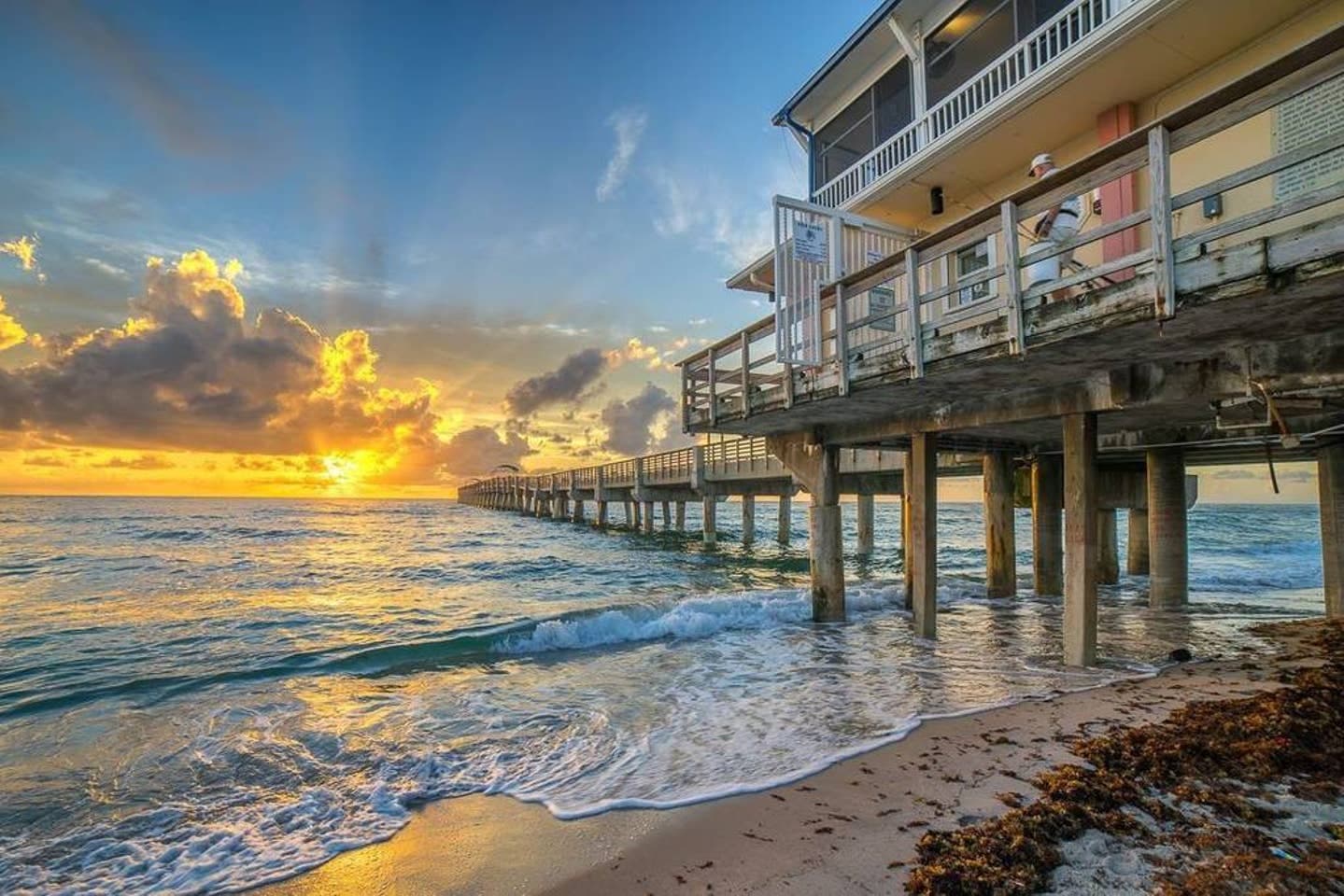 Lake Worth Pier, 1.3 miles away from the home