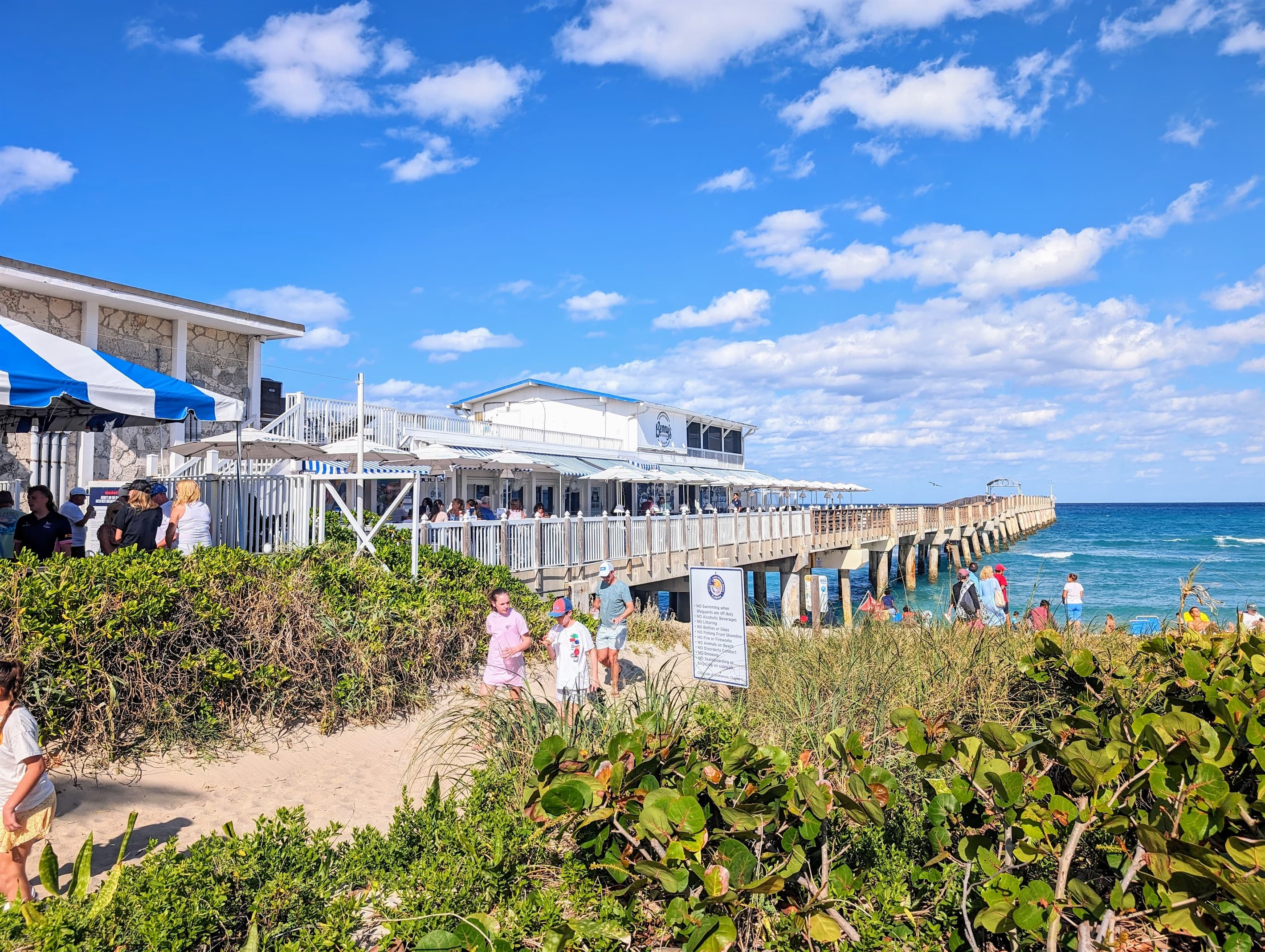 Benny's on the Beach Restaurant in Lake Worth Beach Complex